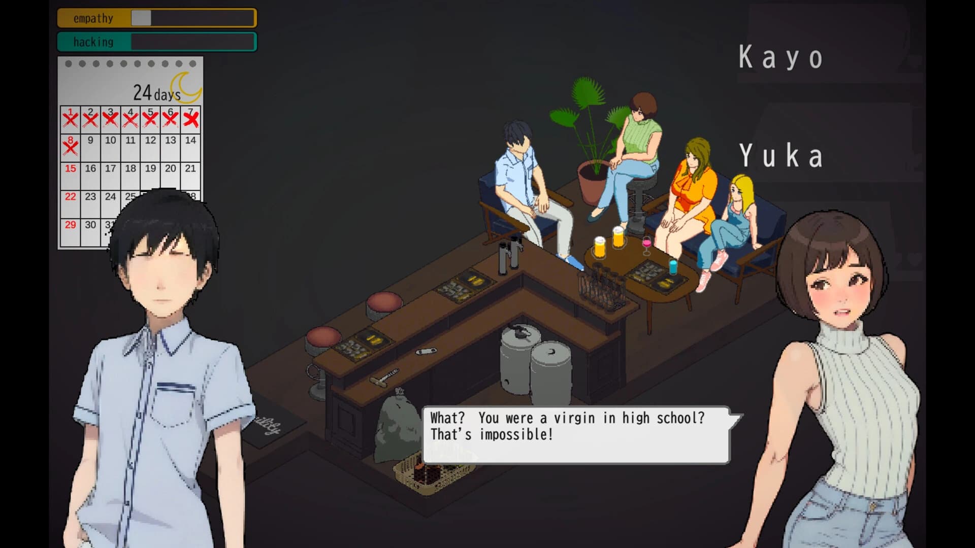 Tokyo College Girls: The Nerd & Queen Bees screenshot 2