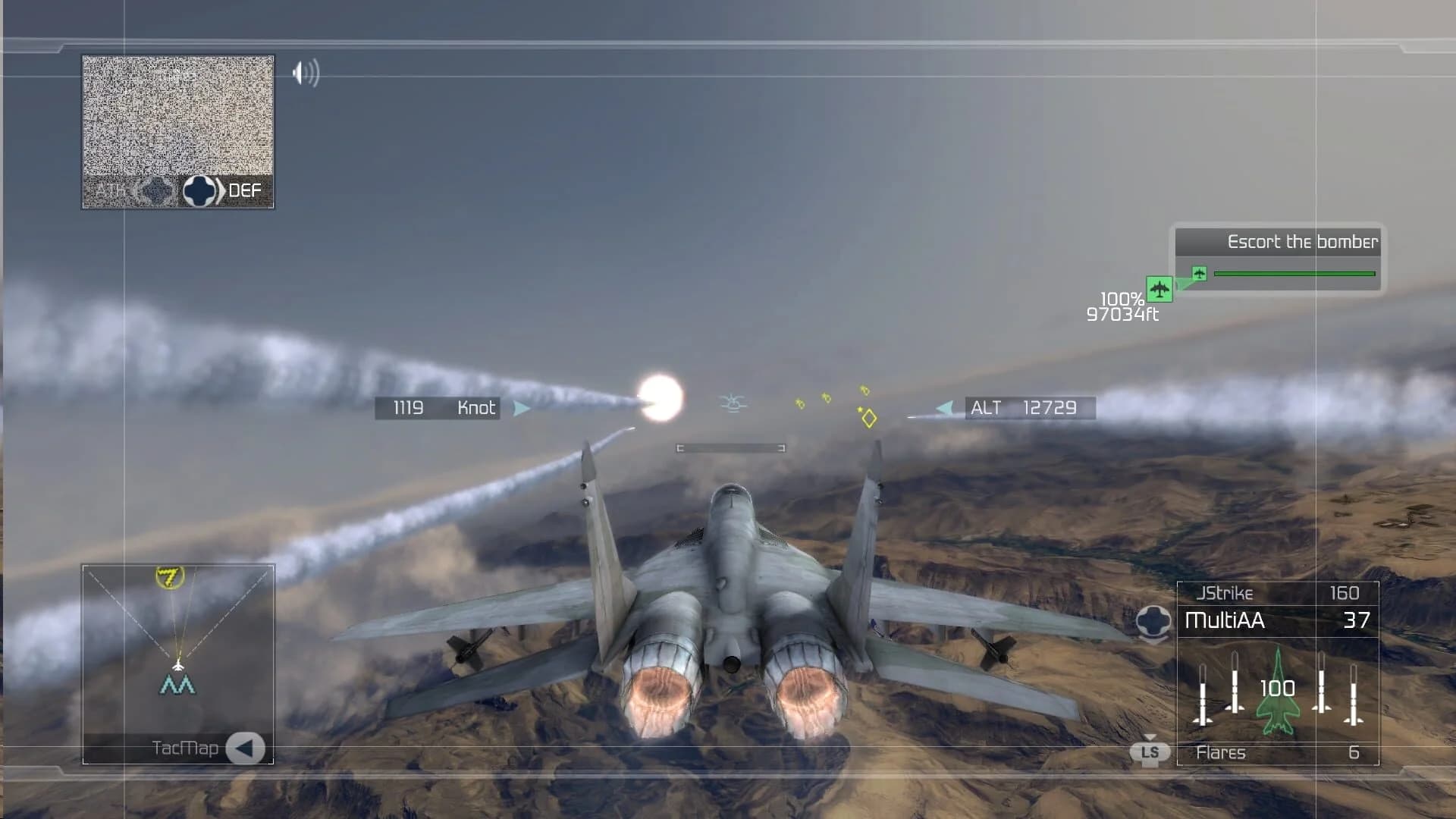 Tom Clancy's H.A.W.X screenshot 4