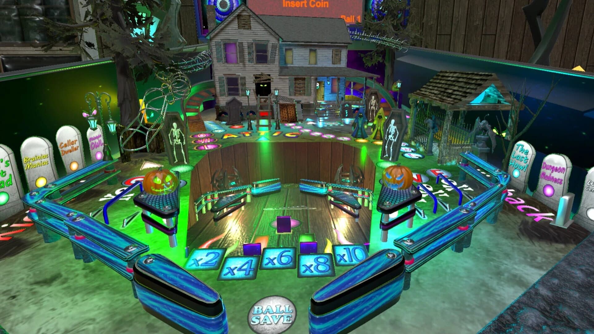 Tomb Keeper Mansion Deluxe Pinball screenshot 1