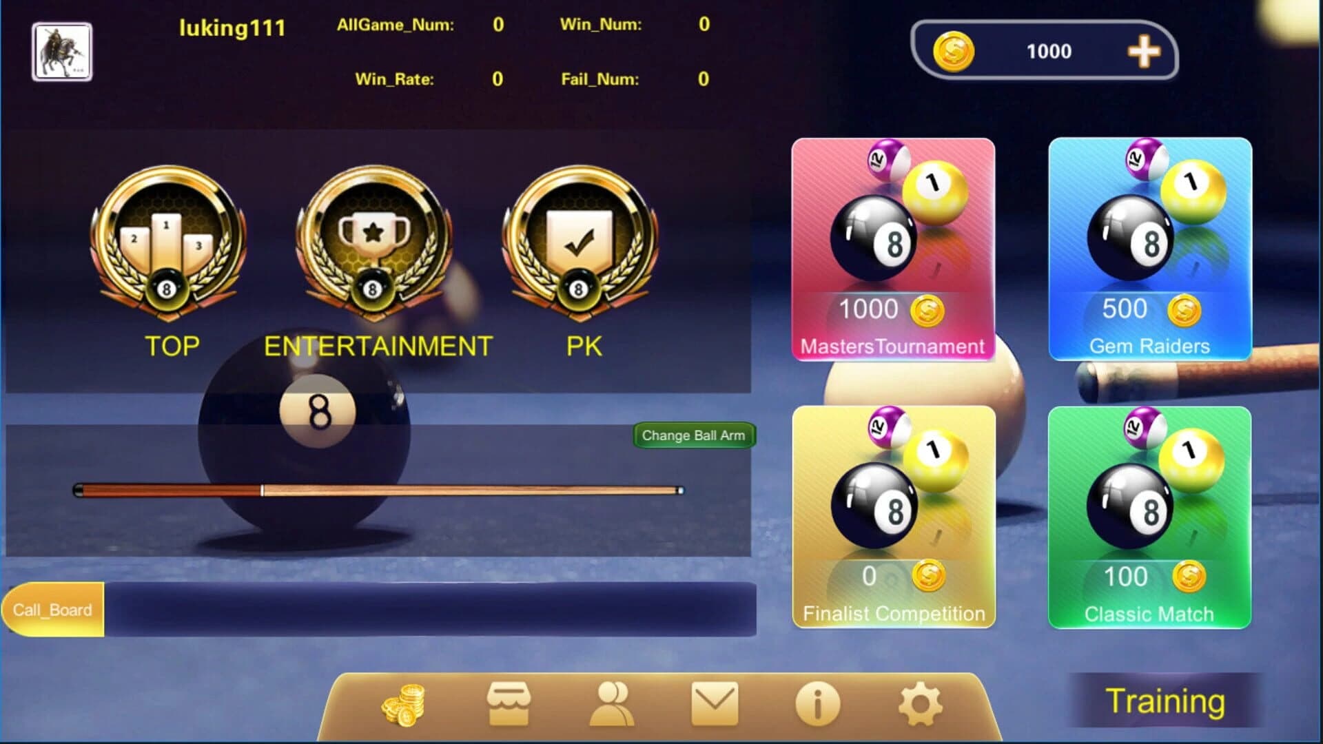 Top Billiards screenshot 1