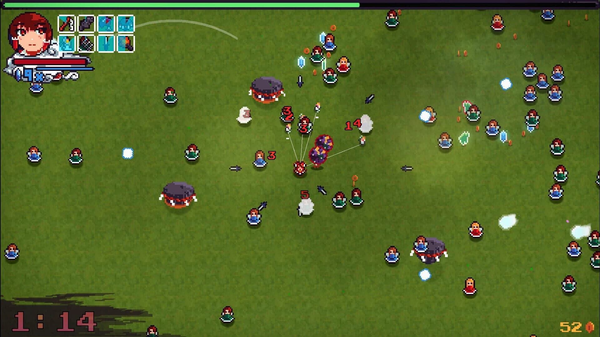 Touhou: Gensokyo Survivors screenshot 1