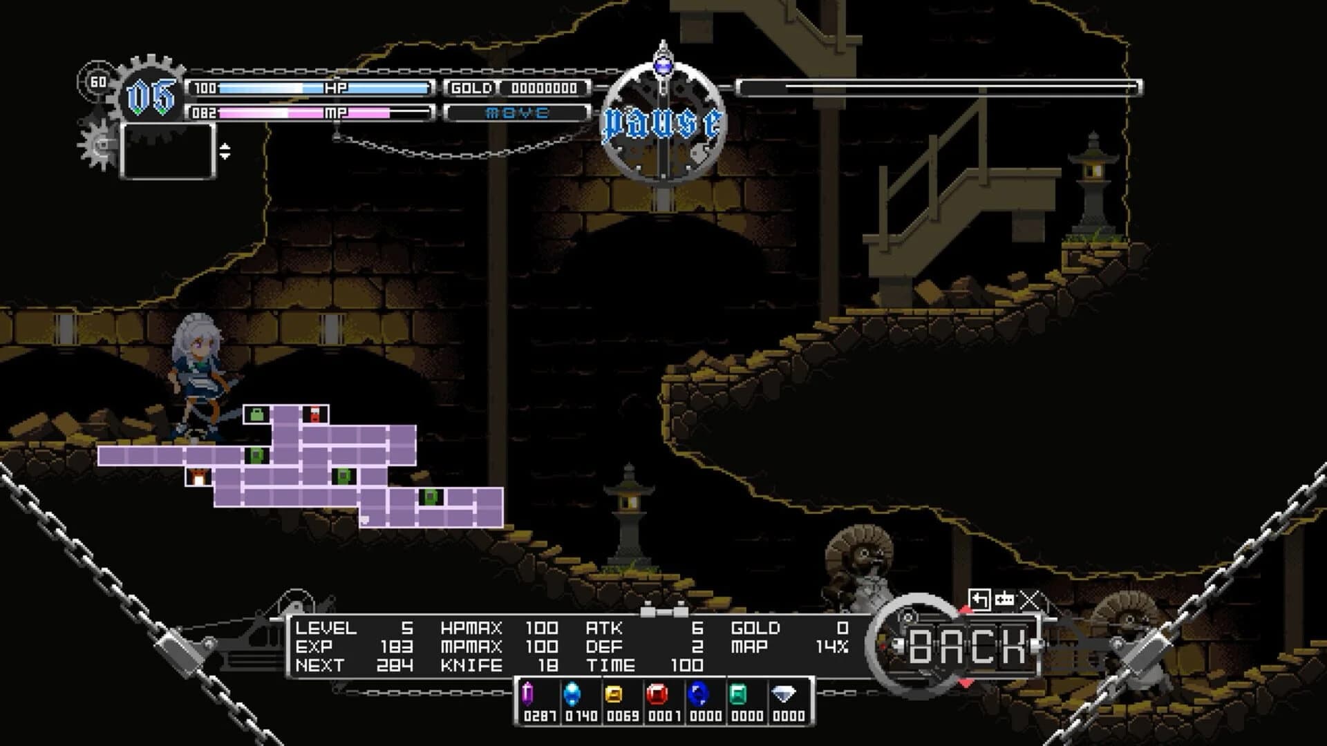 Touhou Luna Nights screenshot 4