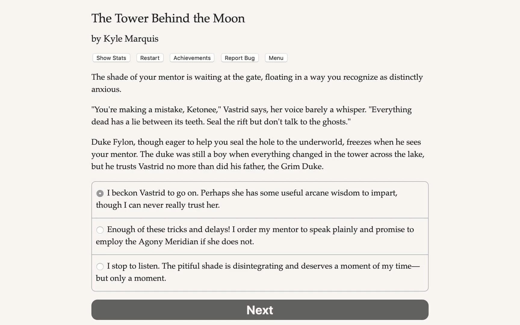 Tower Behind the Moon screenshot 2