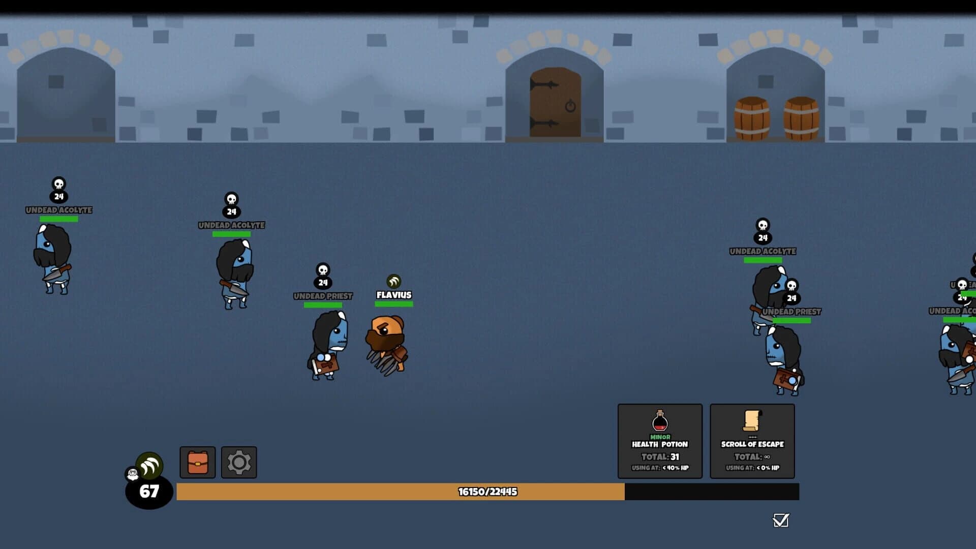 Tower Walker: MMO Grind Simulator screenshot 1