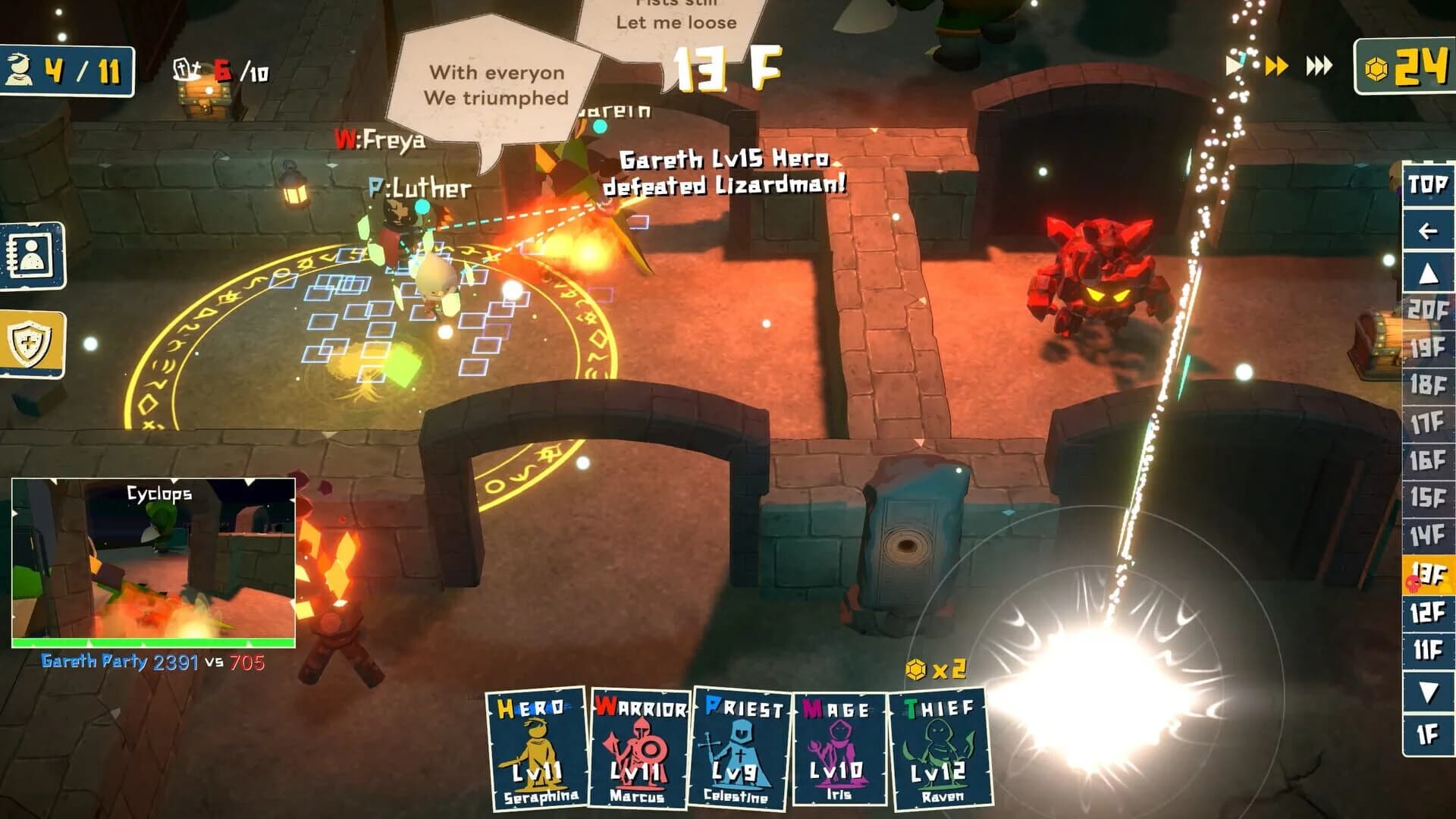 Towerlings screenshot 2