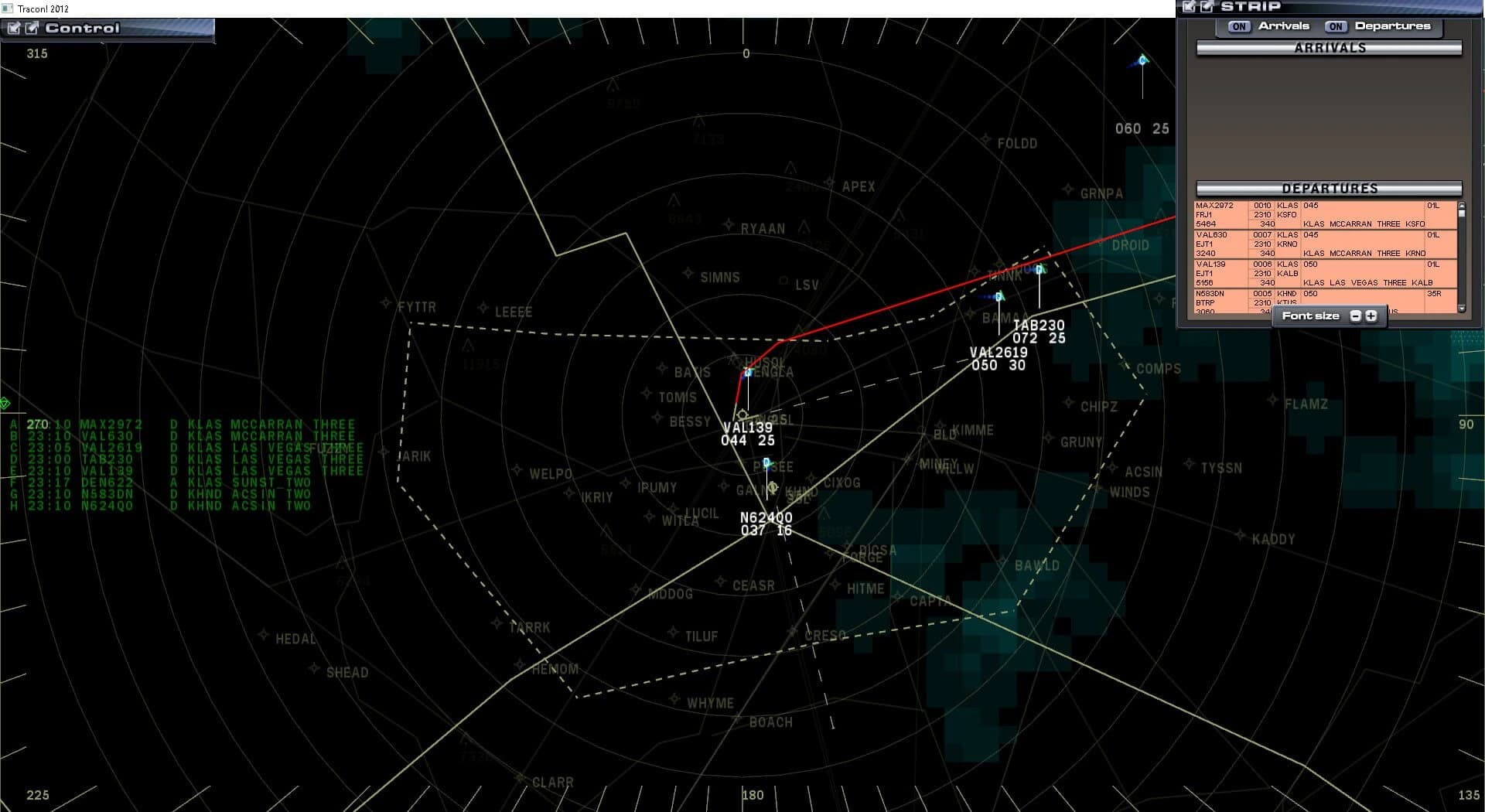 Tracon!2012:SE screenshot 1