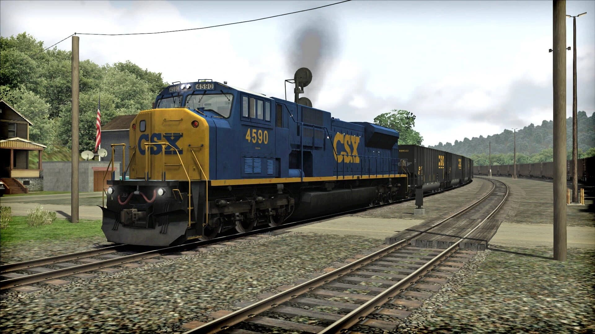 Train Simulator: CSX SD80MAC Loco Add-On screenshot 1