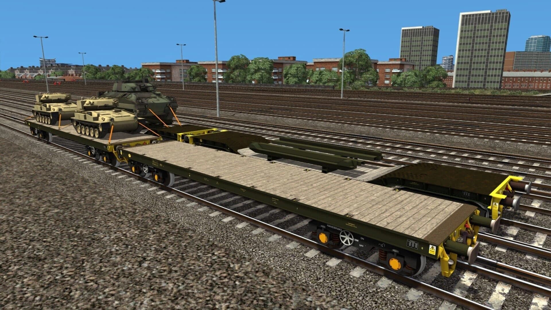 Train Simulator: UK Military Wagon Pack screenshot 4