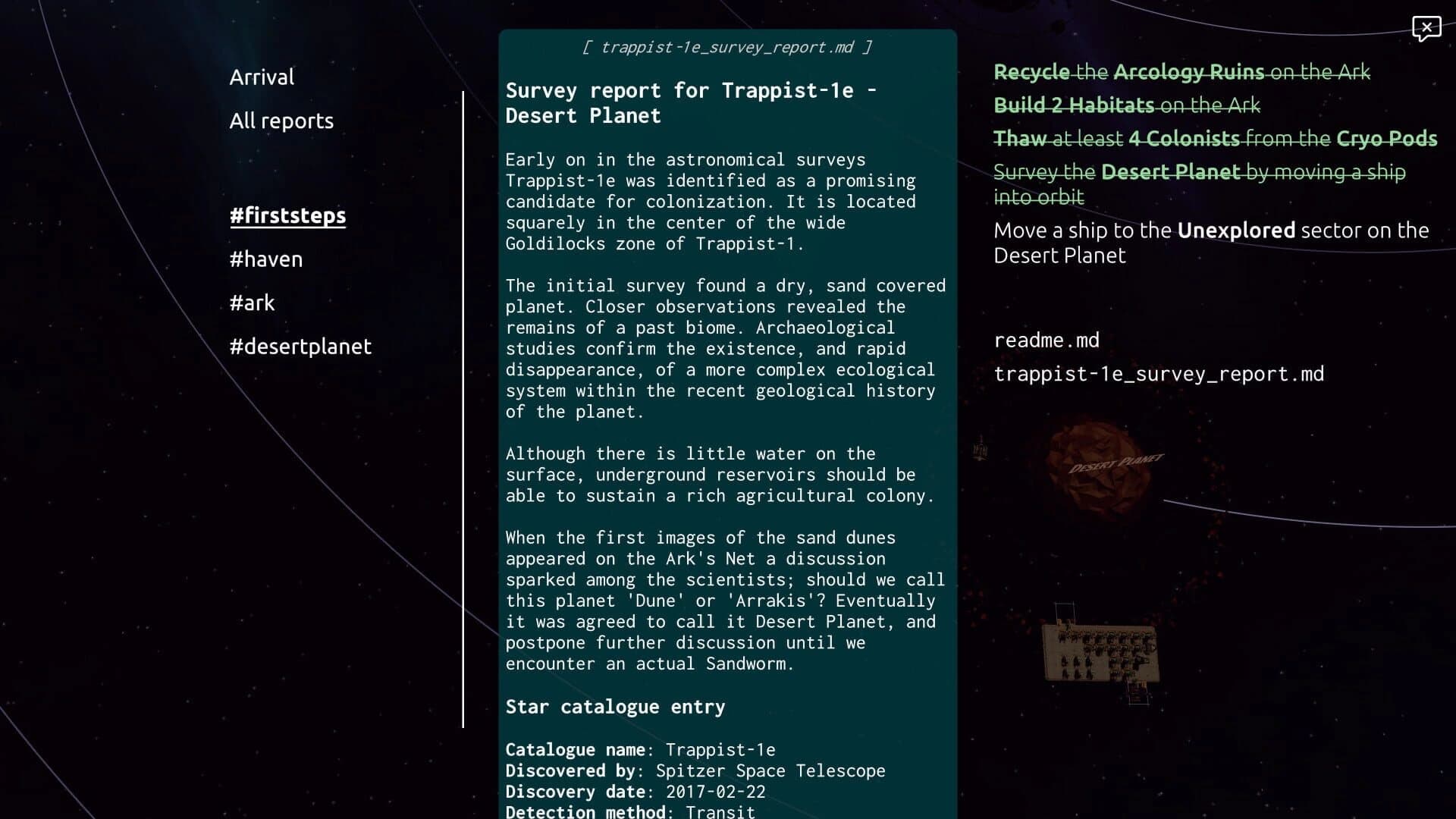 Trappist screenshot 4
