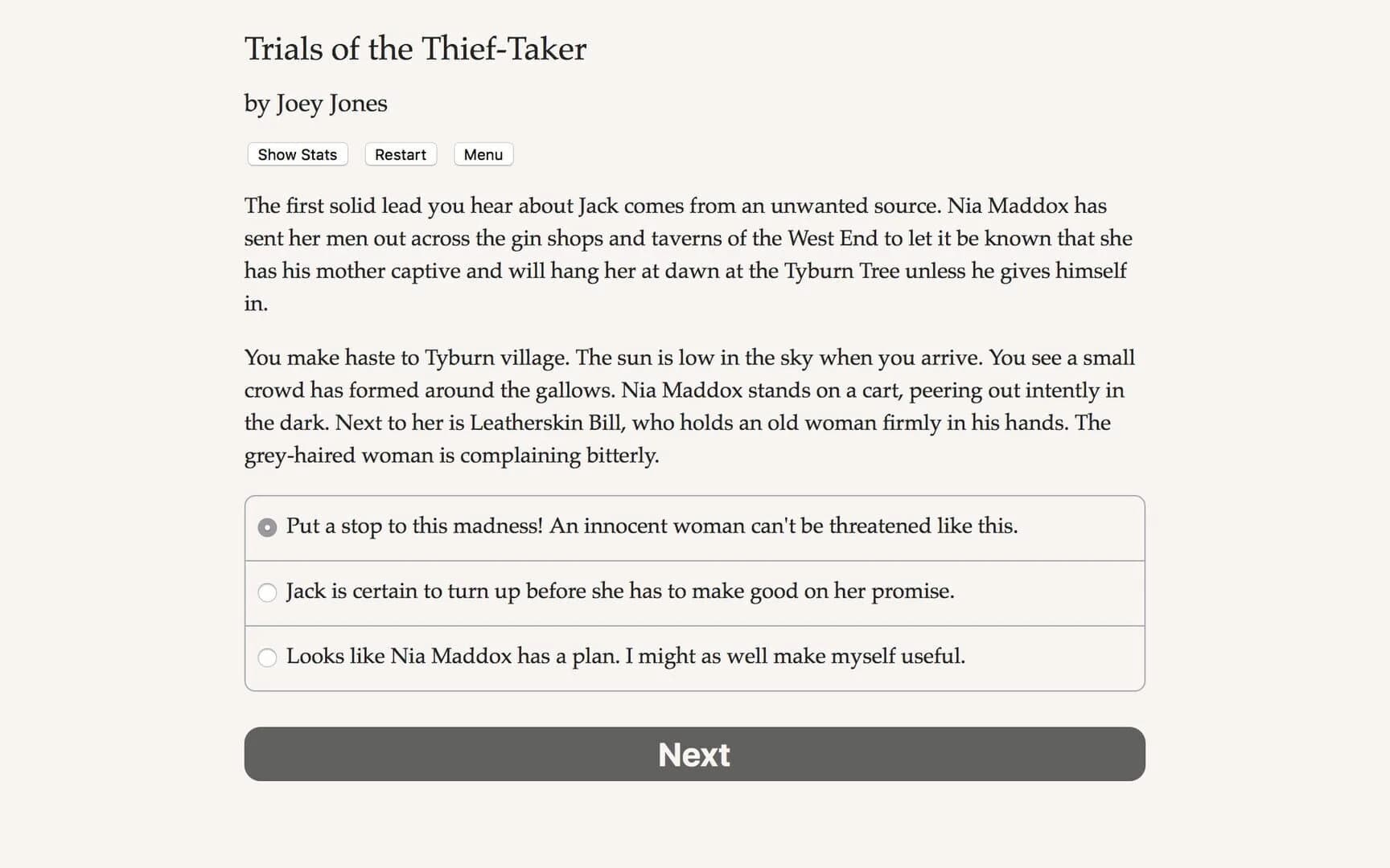 Trials of the Thief-Taker screenshot 4