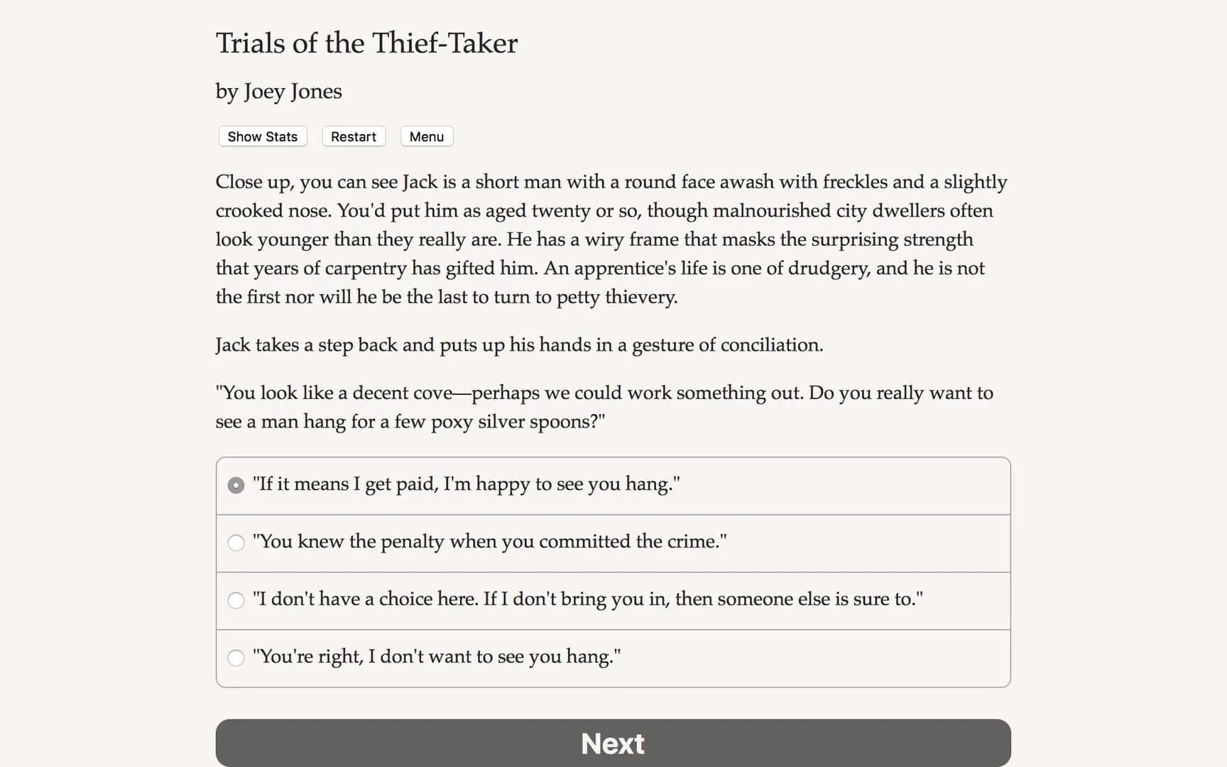 Trials of the Thief-Taker screenshot 5