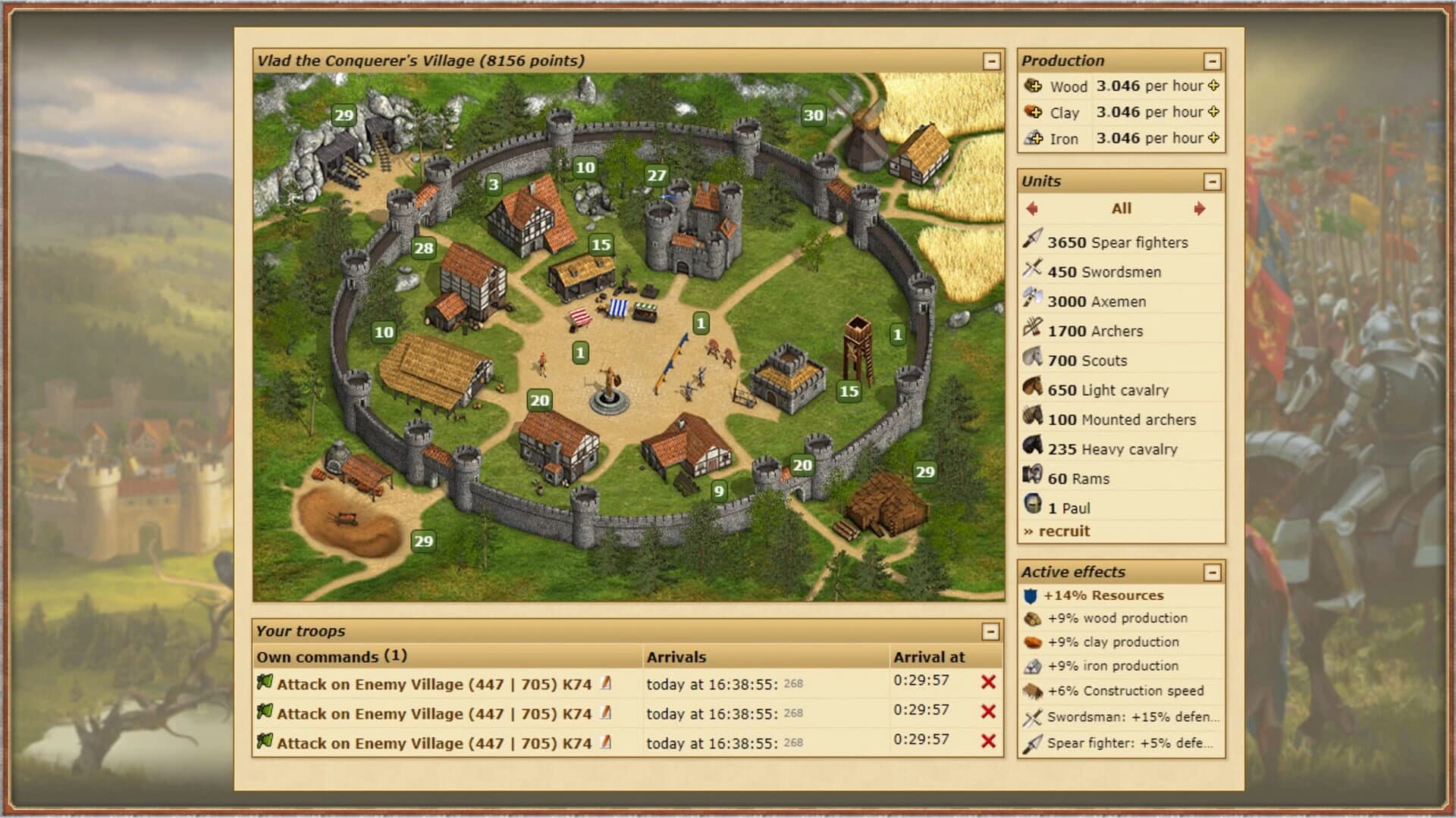 Tribal Wars screenshot 1
