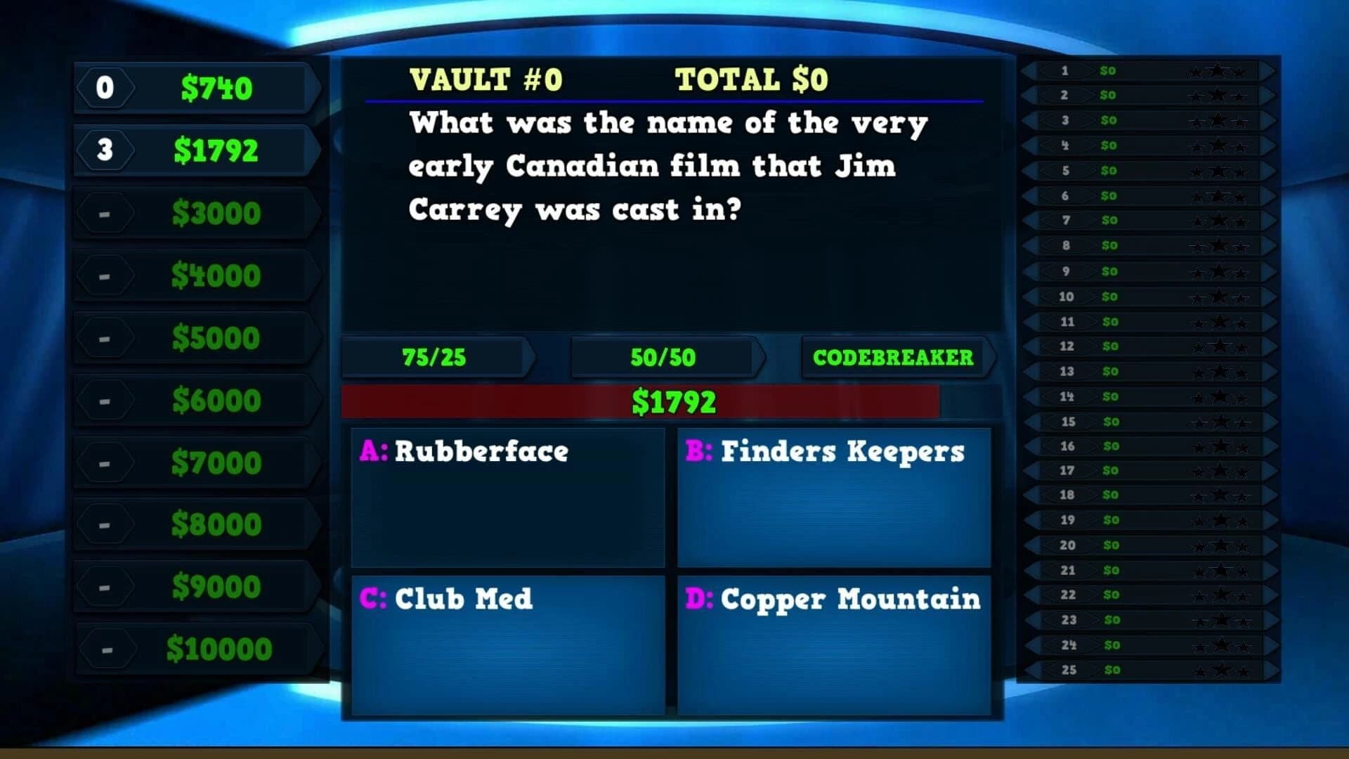Trivia Vault: Celebrity Trivia screenshot 2