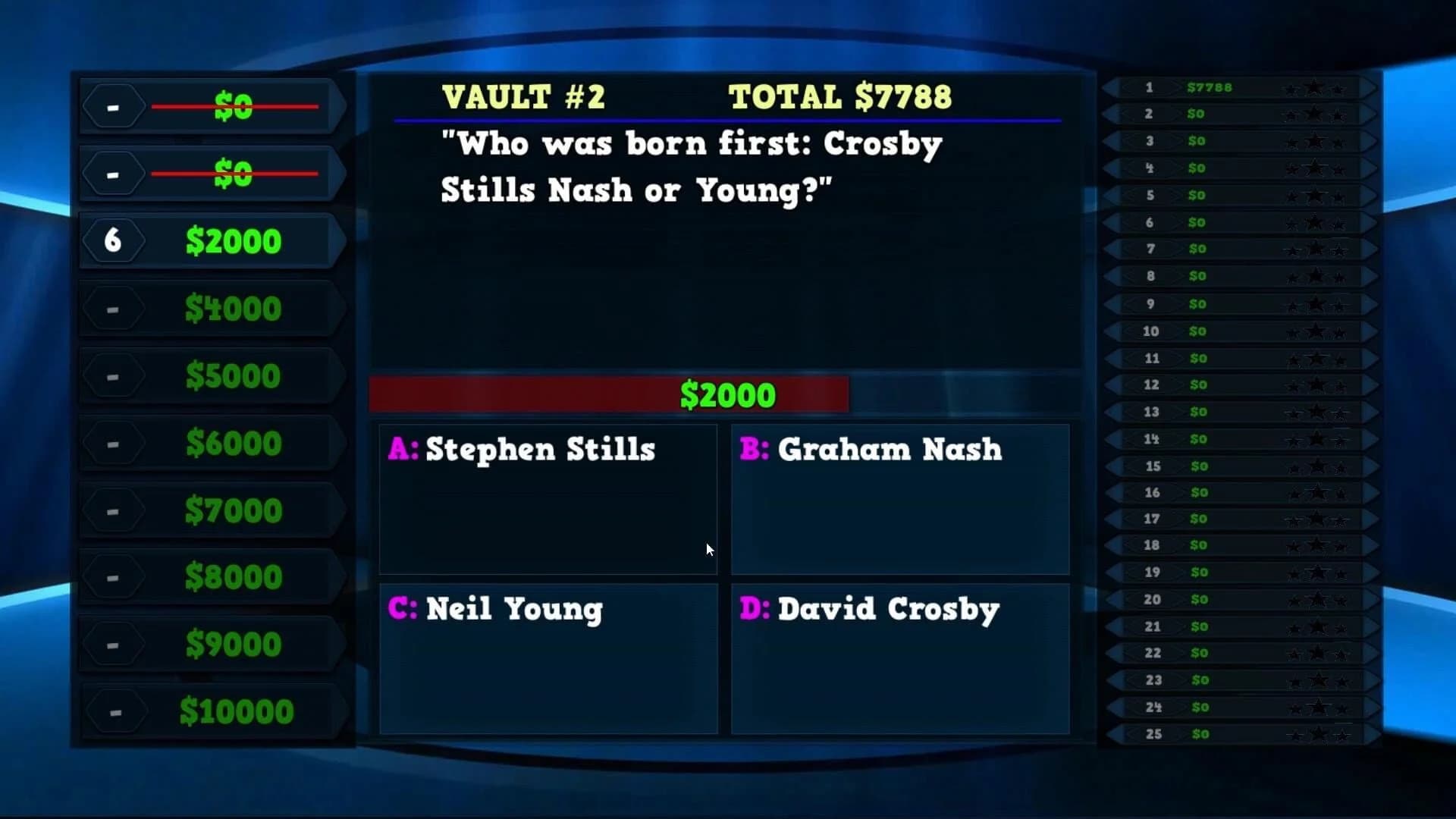 Trivia Vault: Classic Rock Trivia screenshot 1