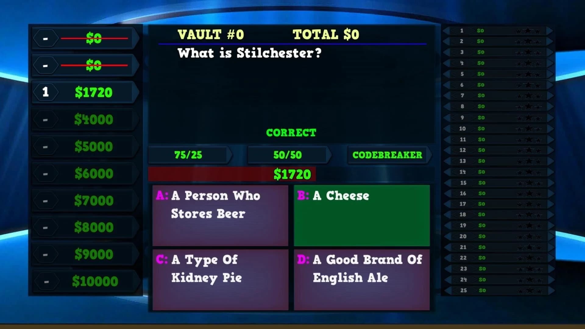 Trivia Vault: Food Trivia screenshot 1