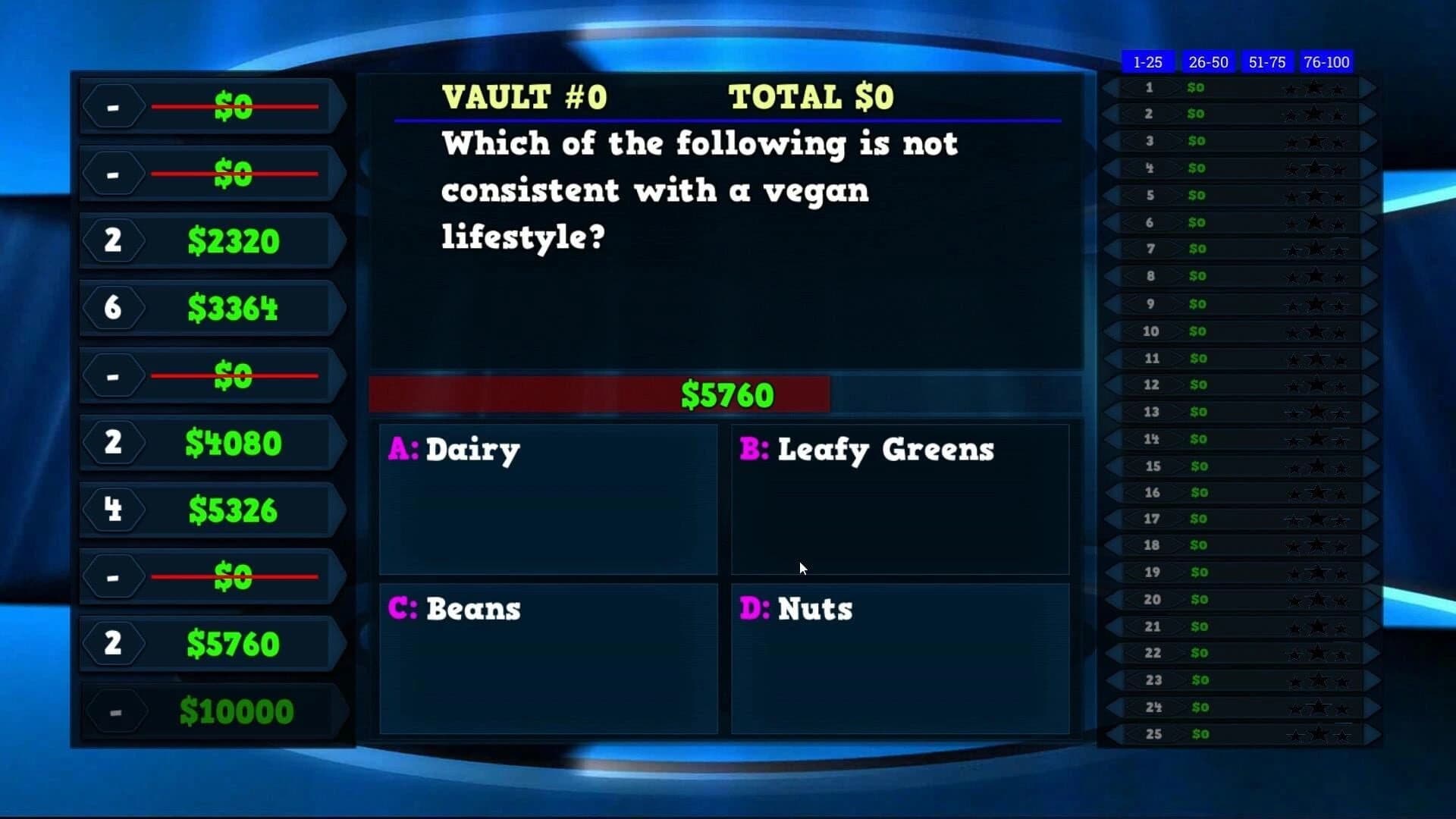 Trivia Vault: Health Trivia Deluxe screenshot 1