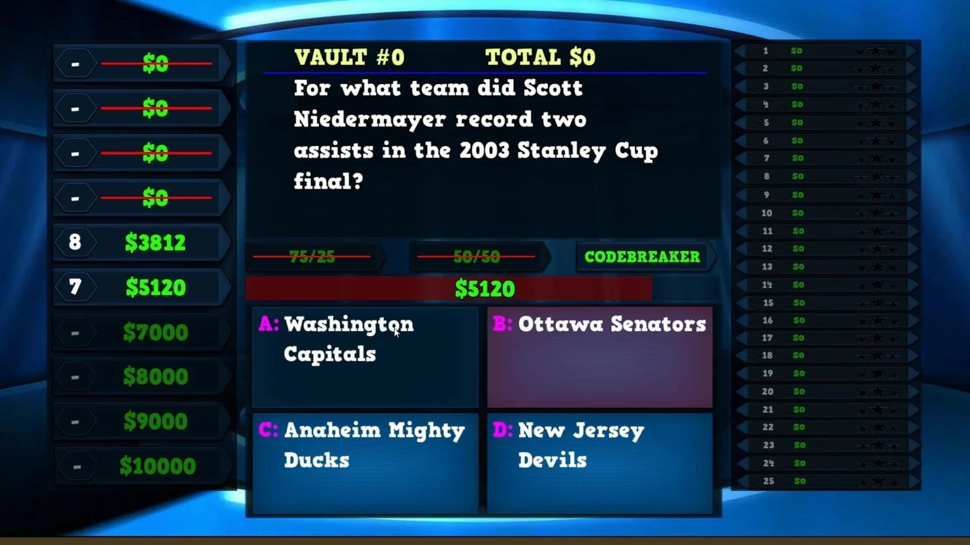 Trivia Vault: Hockey Trivia screenshot 4