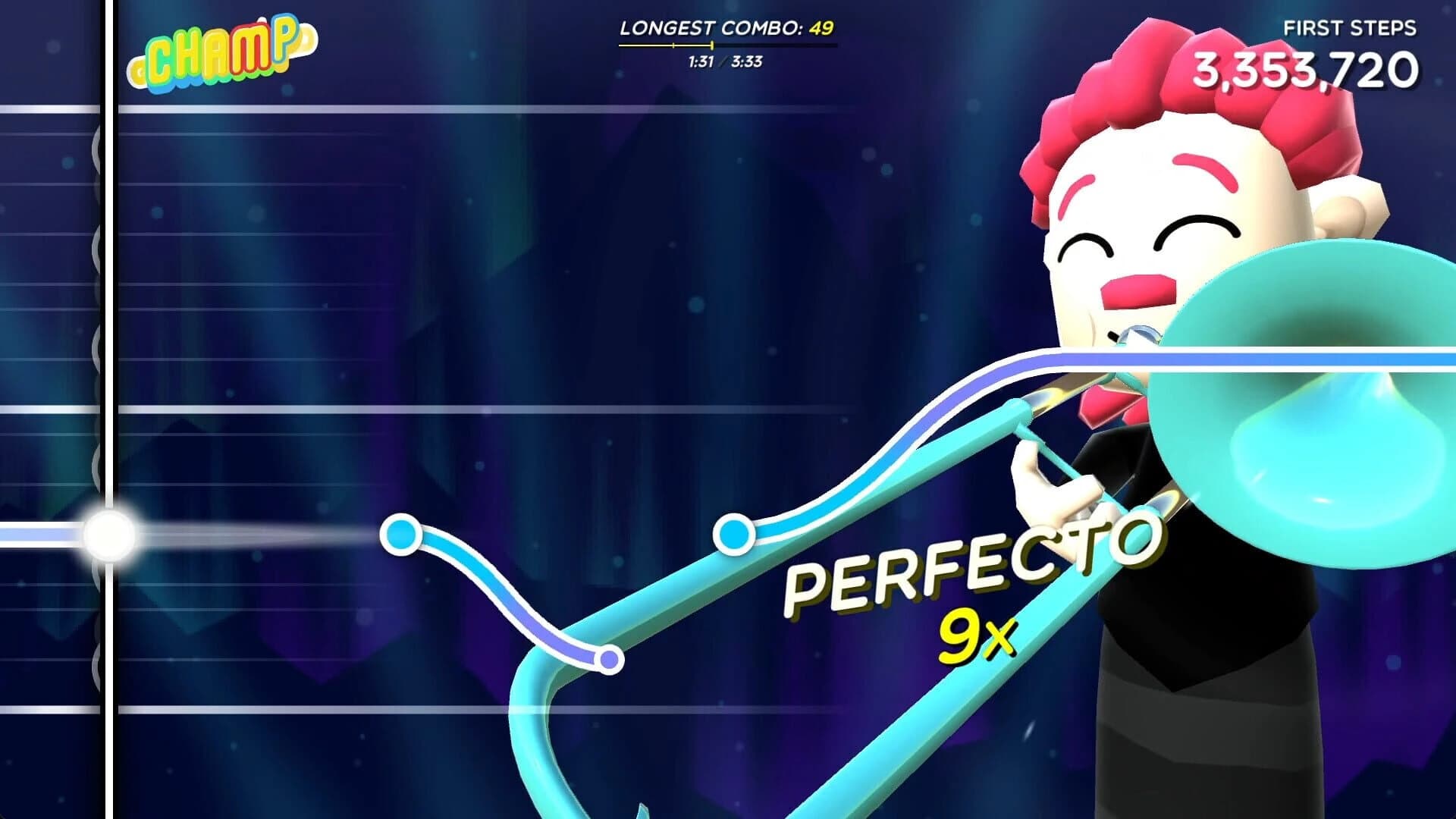Trombone Champ: Celeste Song Pack screenshot 1