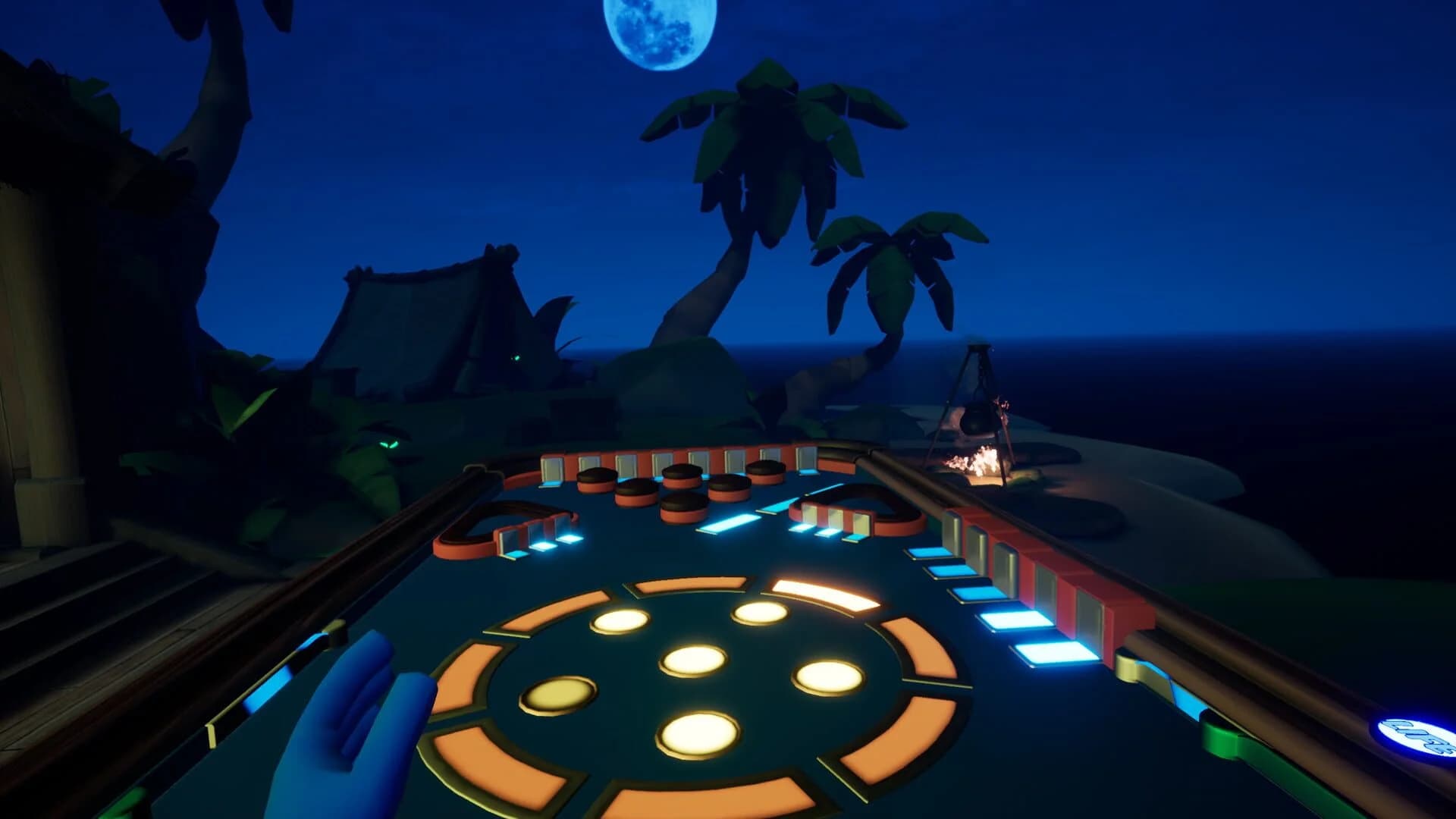 Tropical Air hockey screenshot 5