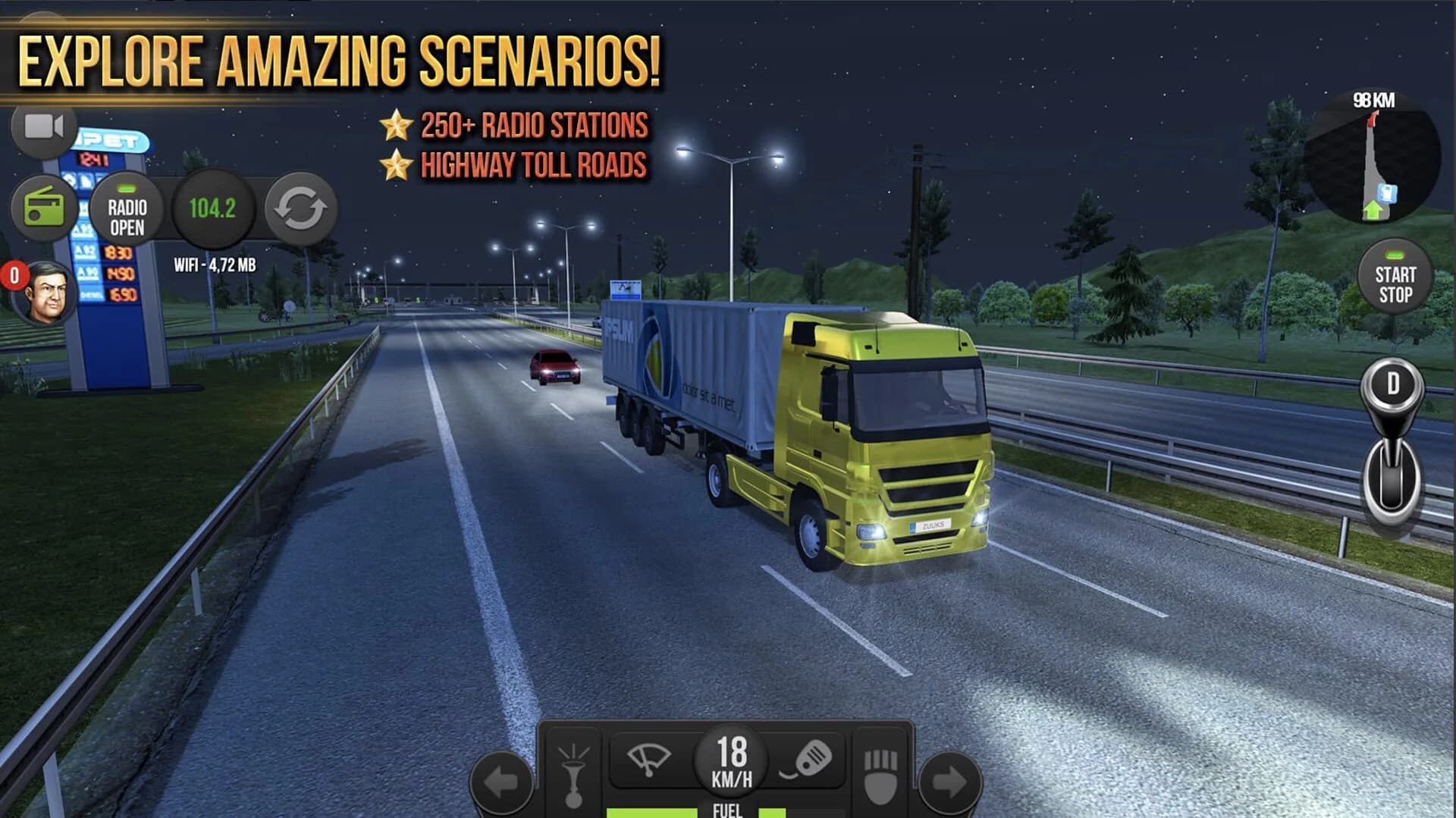 Truck Simulator 2018 : Europe screenshot 2