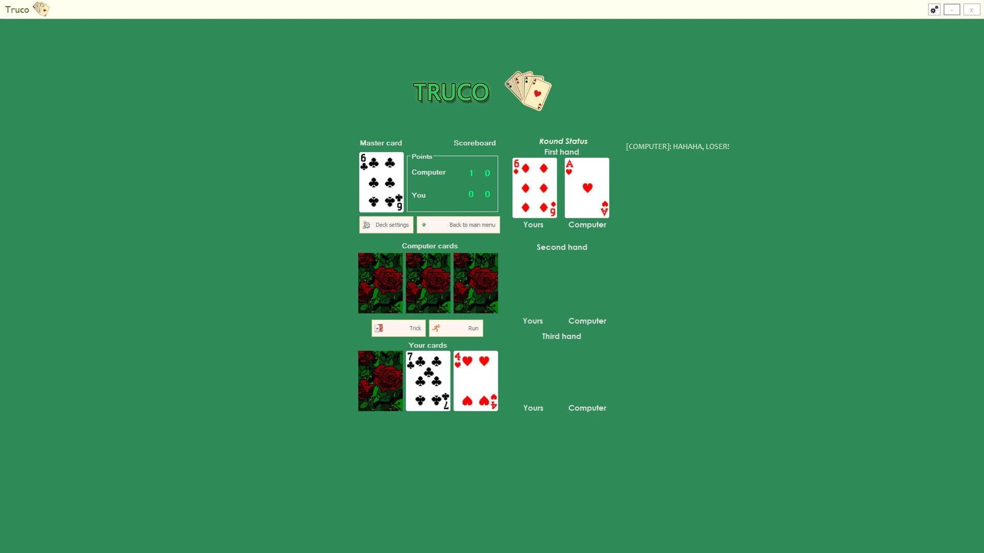Truco screenshot 3