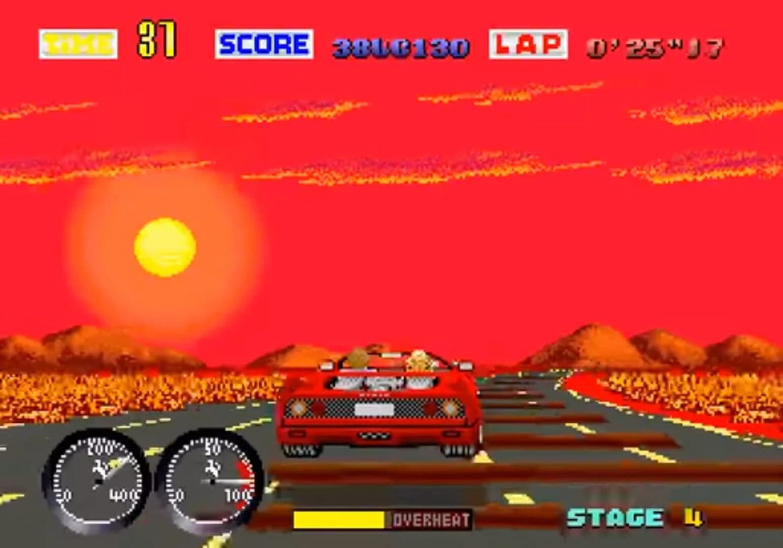 Turbo OutRun screenshot 2