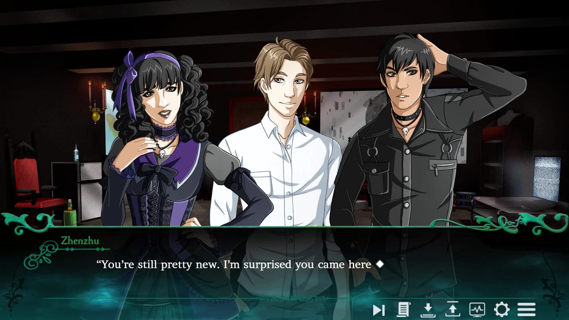 Twice Reborn: A Vampire Visual Novel screenshot 4