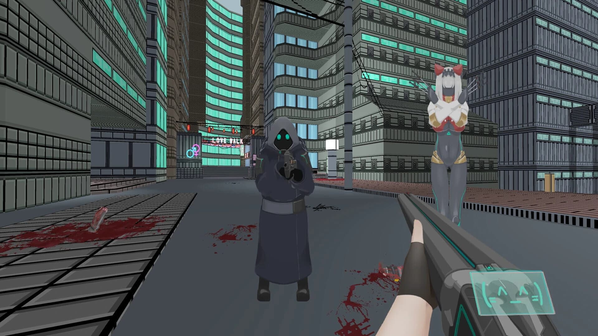 Twilight Town: A Cyberpunk FPS screenshot 5