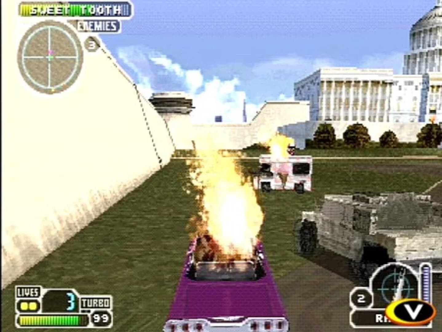 Twisted Metal III screenshot 1