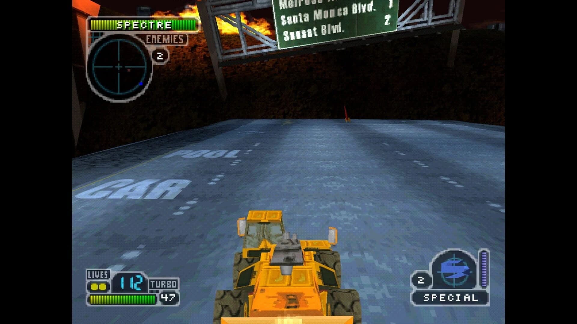 Twisted Metal III screenshot 1