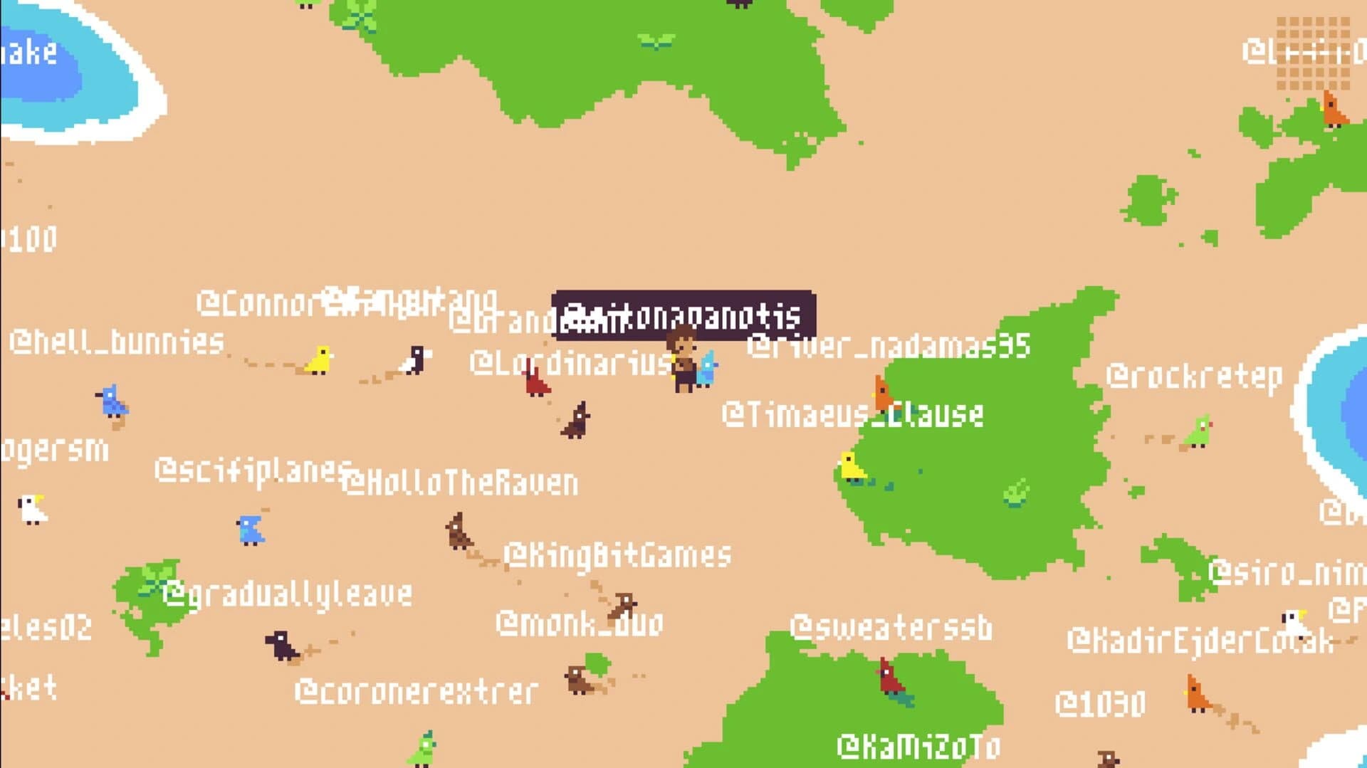 Twitter Island screenshot 2