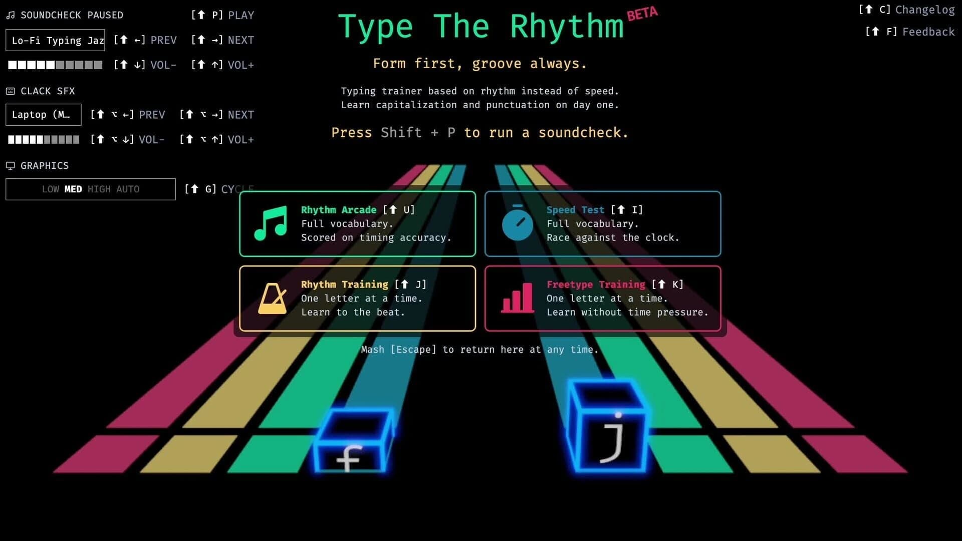 Type the Rhythm screenshot 4