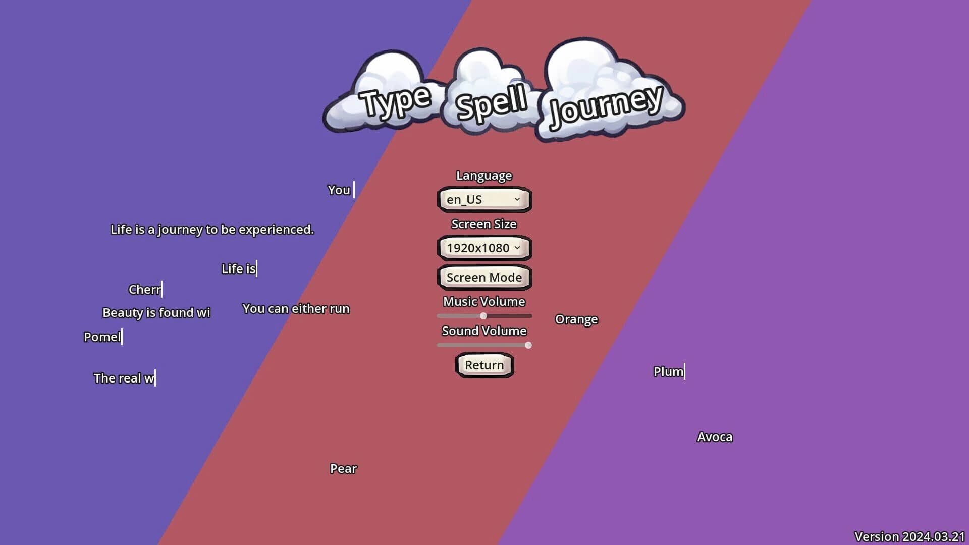 TypeSpell Journey screenshot 2