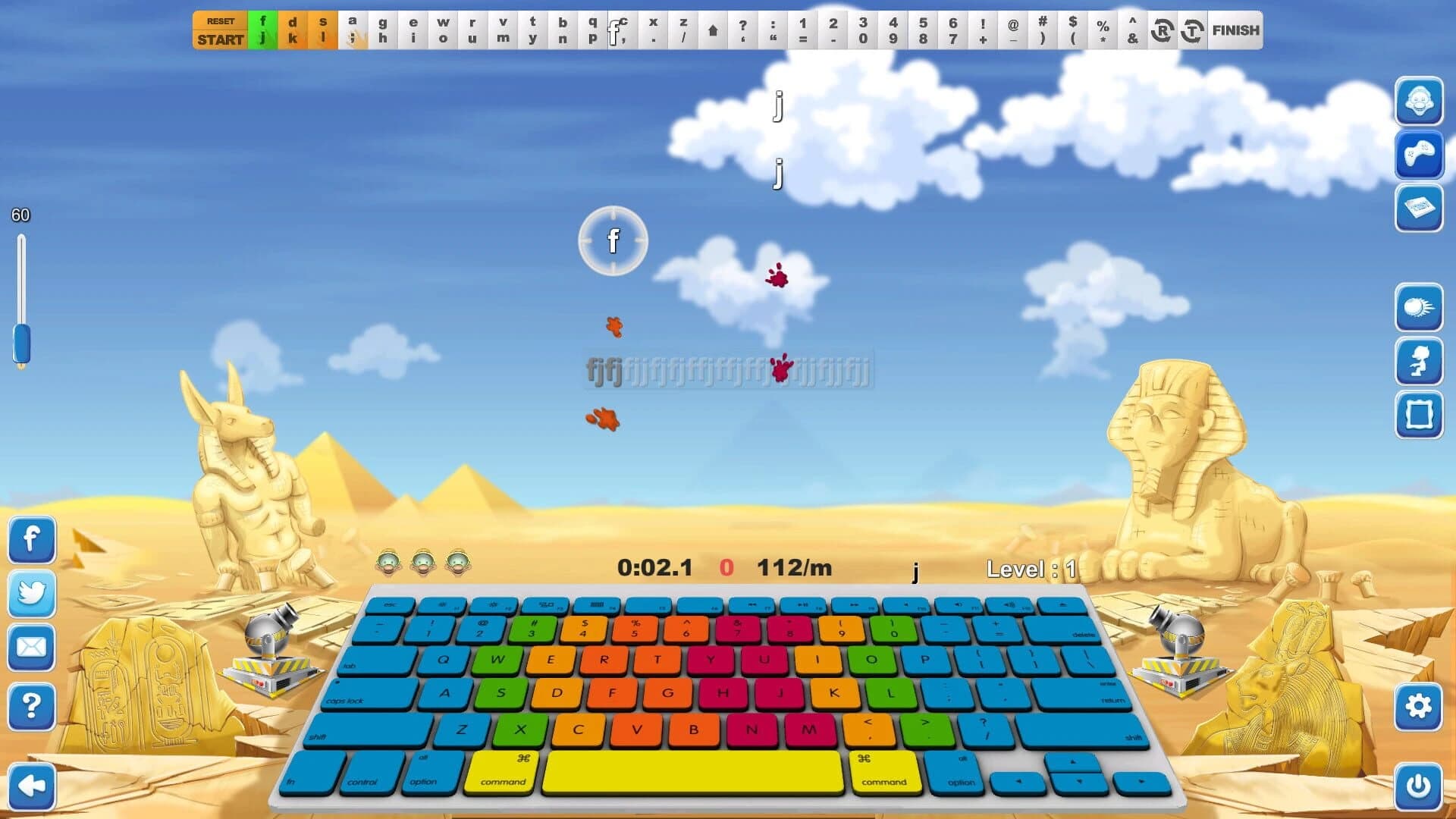 Typing Fingers screenshot 3
