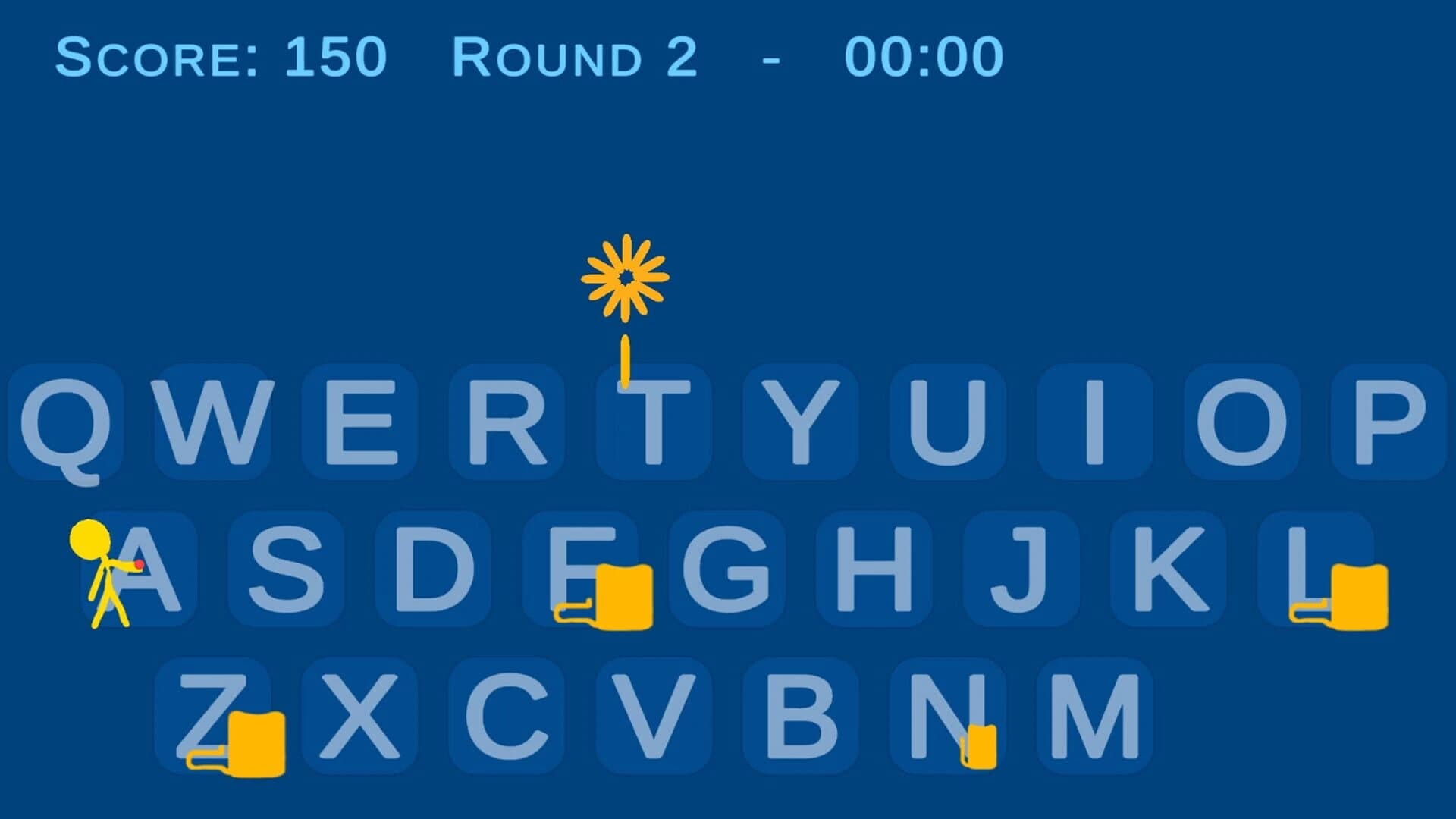 Typing Fireworks screenshot 4