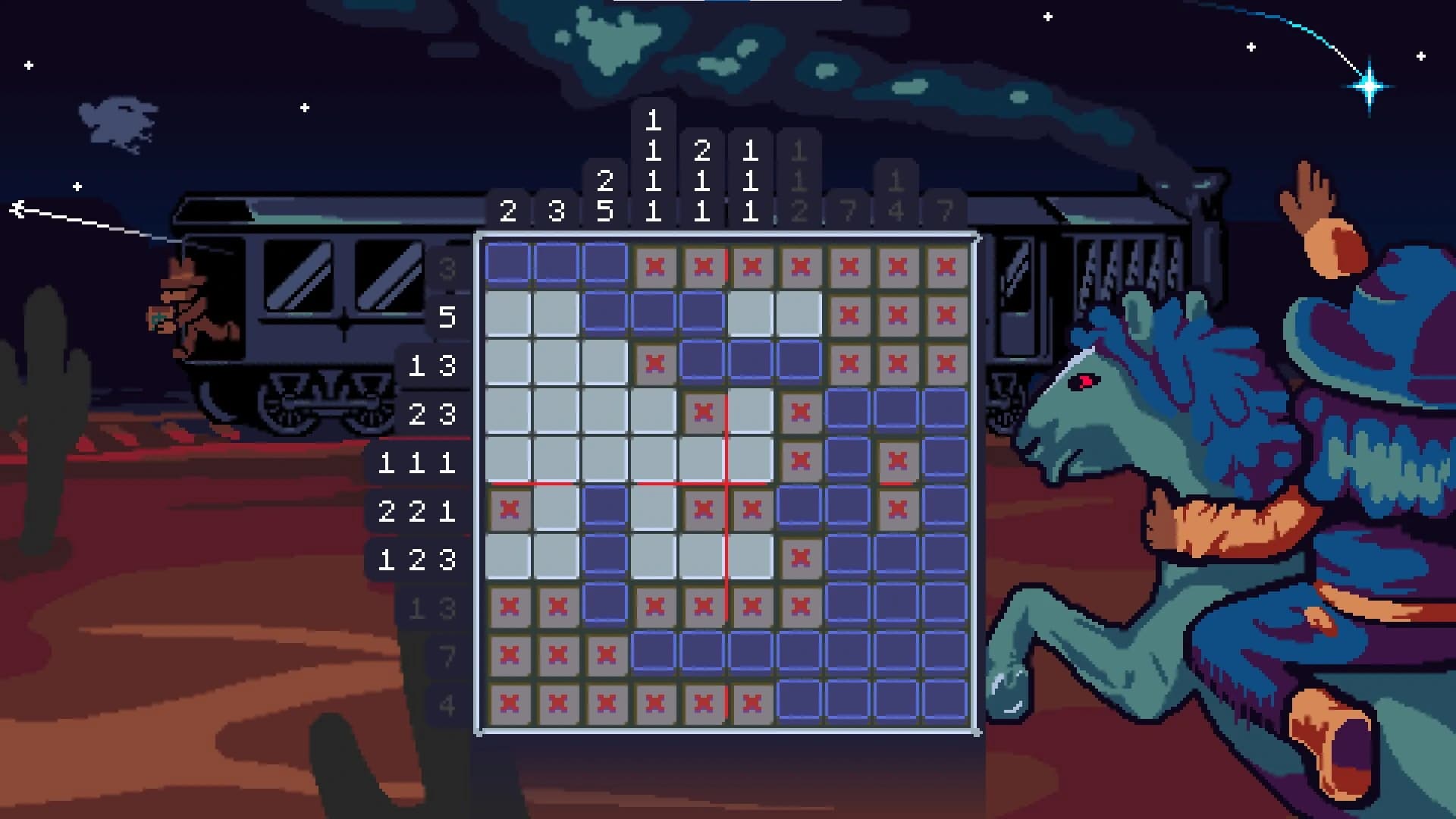 UFO 50 Nonograms screenshot 2