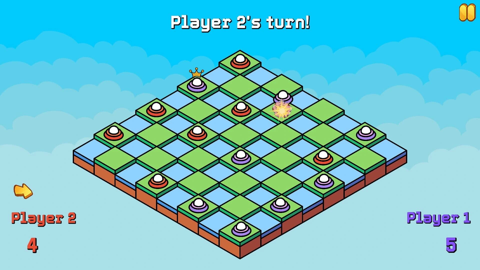 UFO Checkers screenshot 2