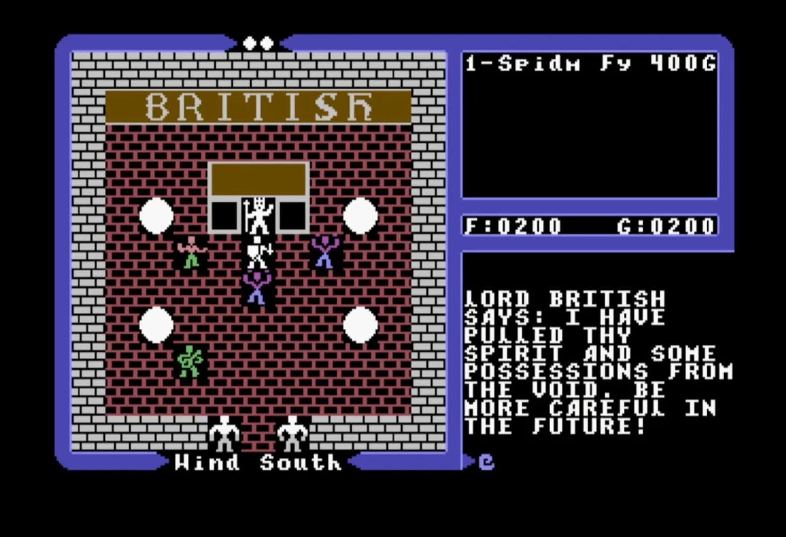 Ultima IV: C64 screenshot 2