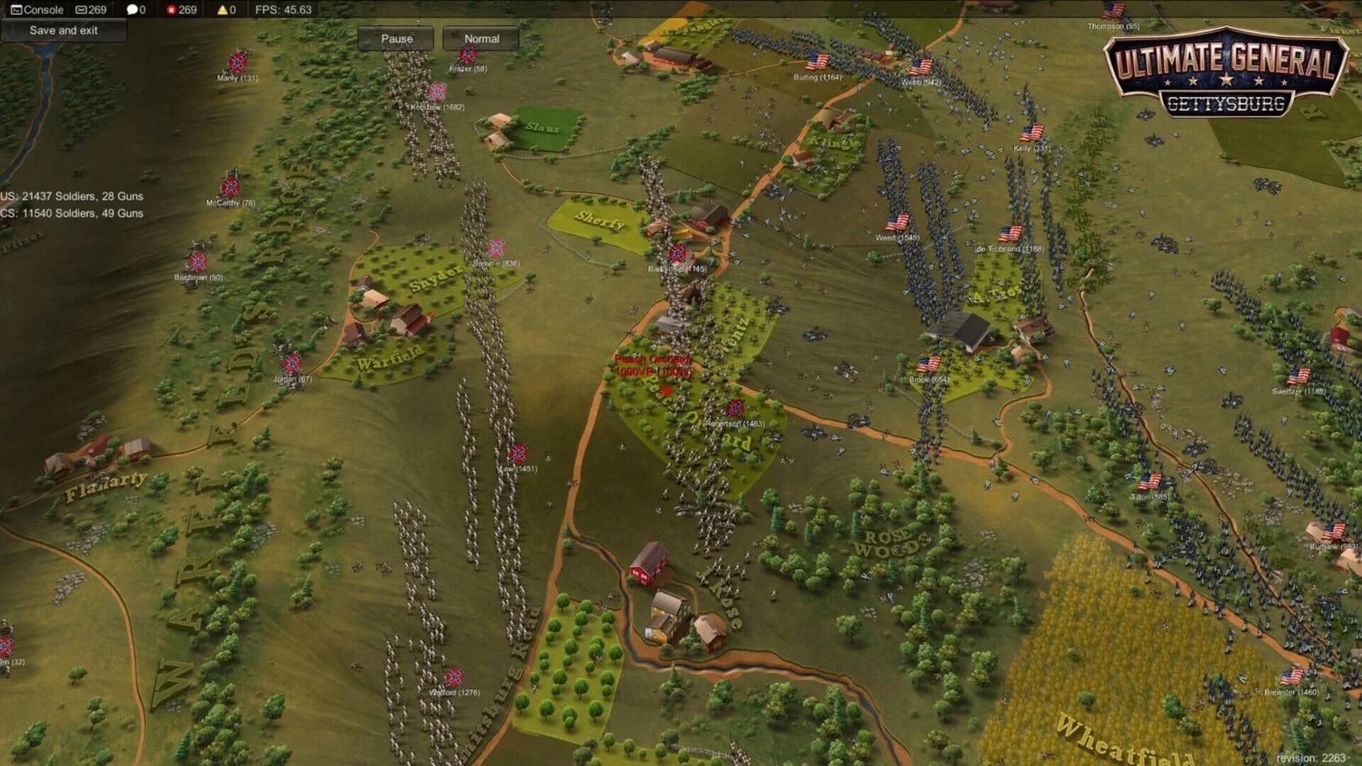 Ultimate General: Gettysburg screenshot 4