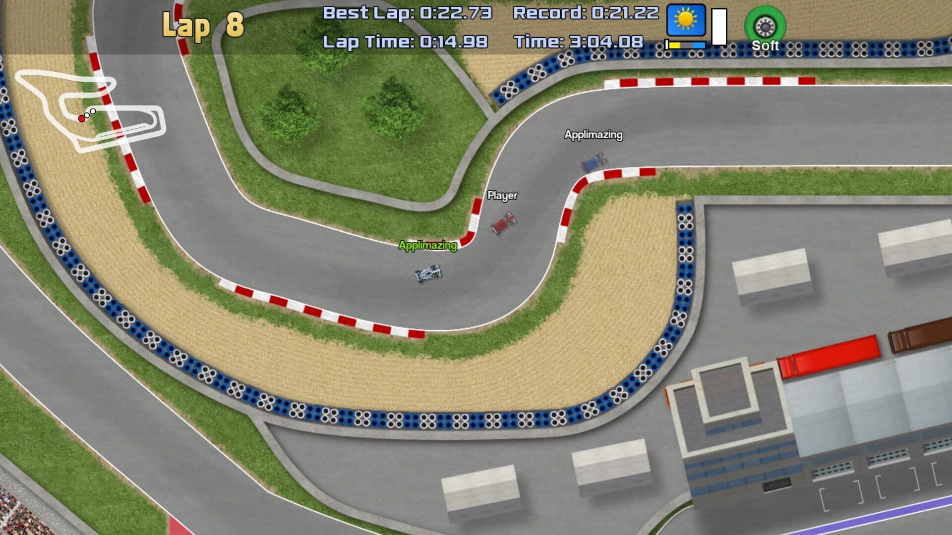 Ultimate Racing 2D 2 screenshot 4