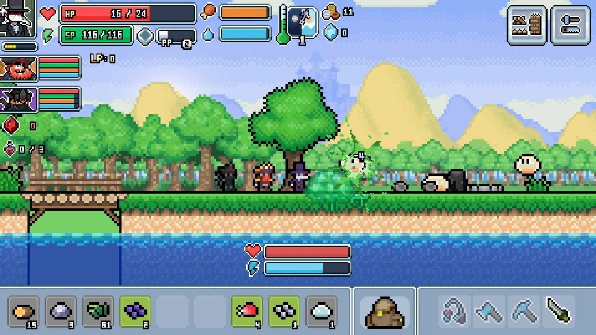 Ultra Pixel Survive 2 screenshot 2