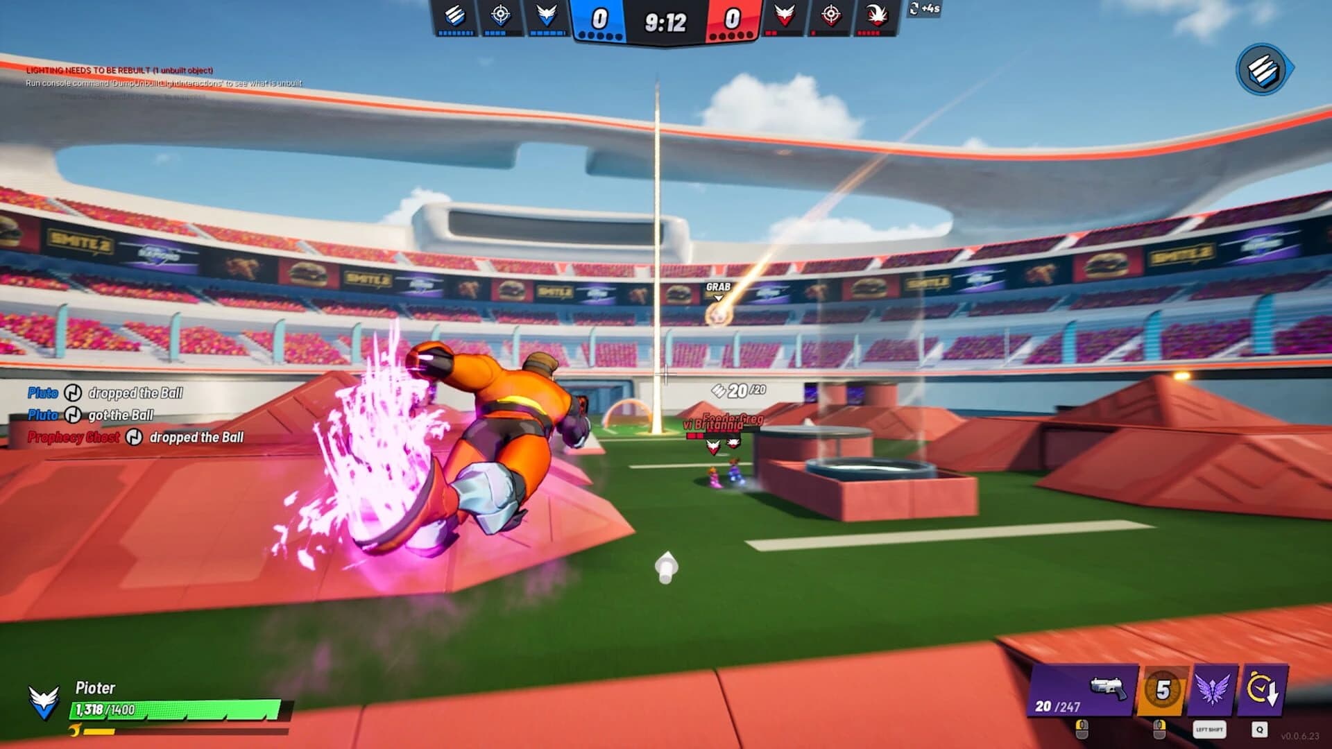 Ultra Strikers screenshot 1