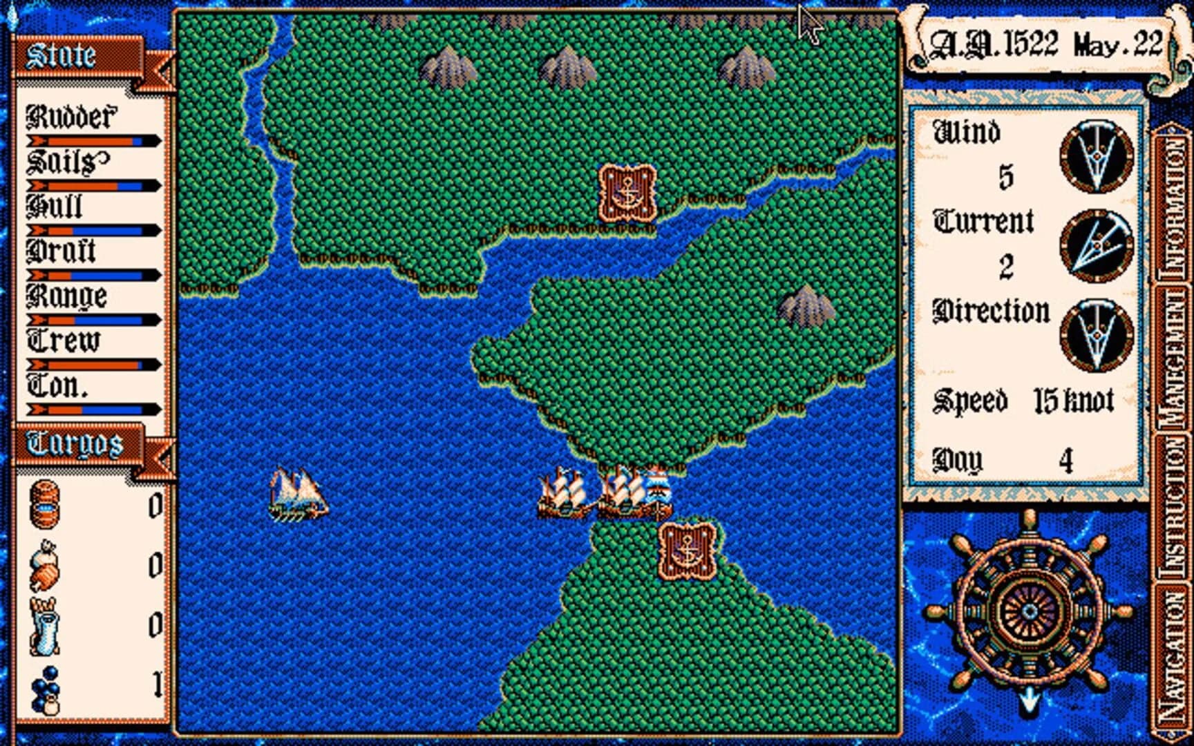 Uncharted Waters: New Horizons screenshot 5