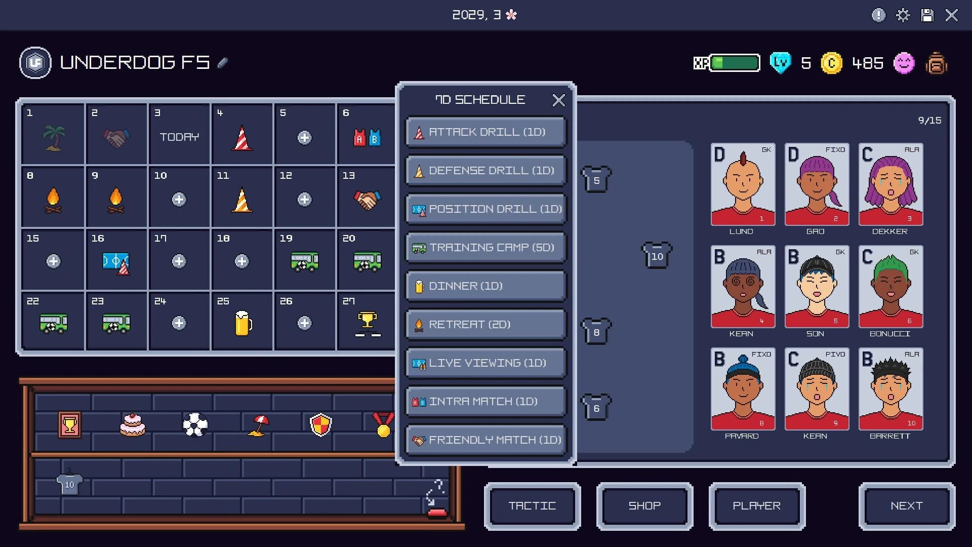 Underdog Futsal screenshot 1