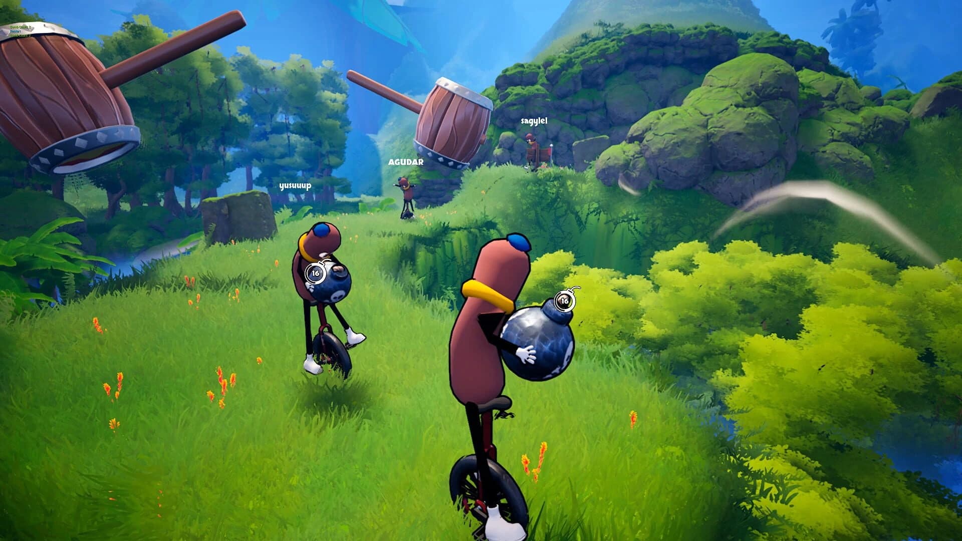 Unicycle Together screenshot 2