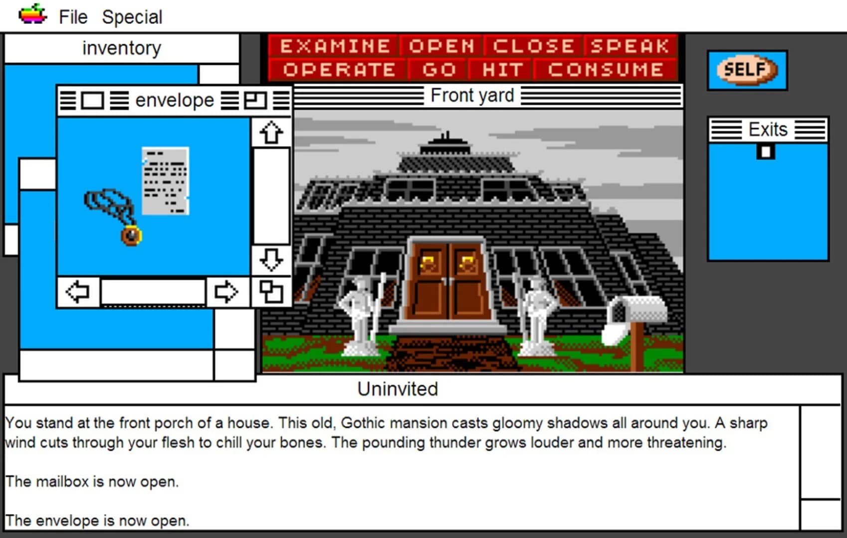 Uninvited: MacVenture Series screenshot 5