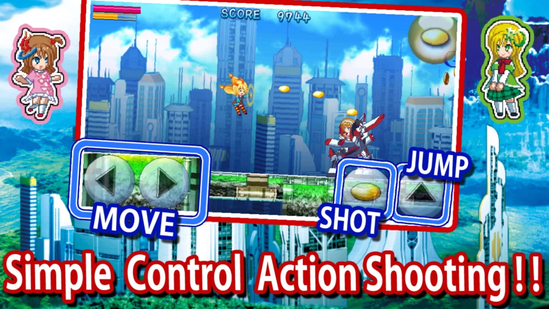 Unity-chan's Action Shooting screenshot 2