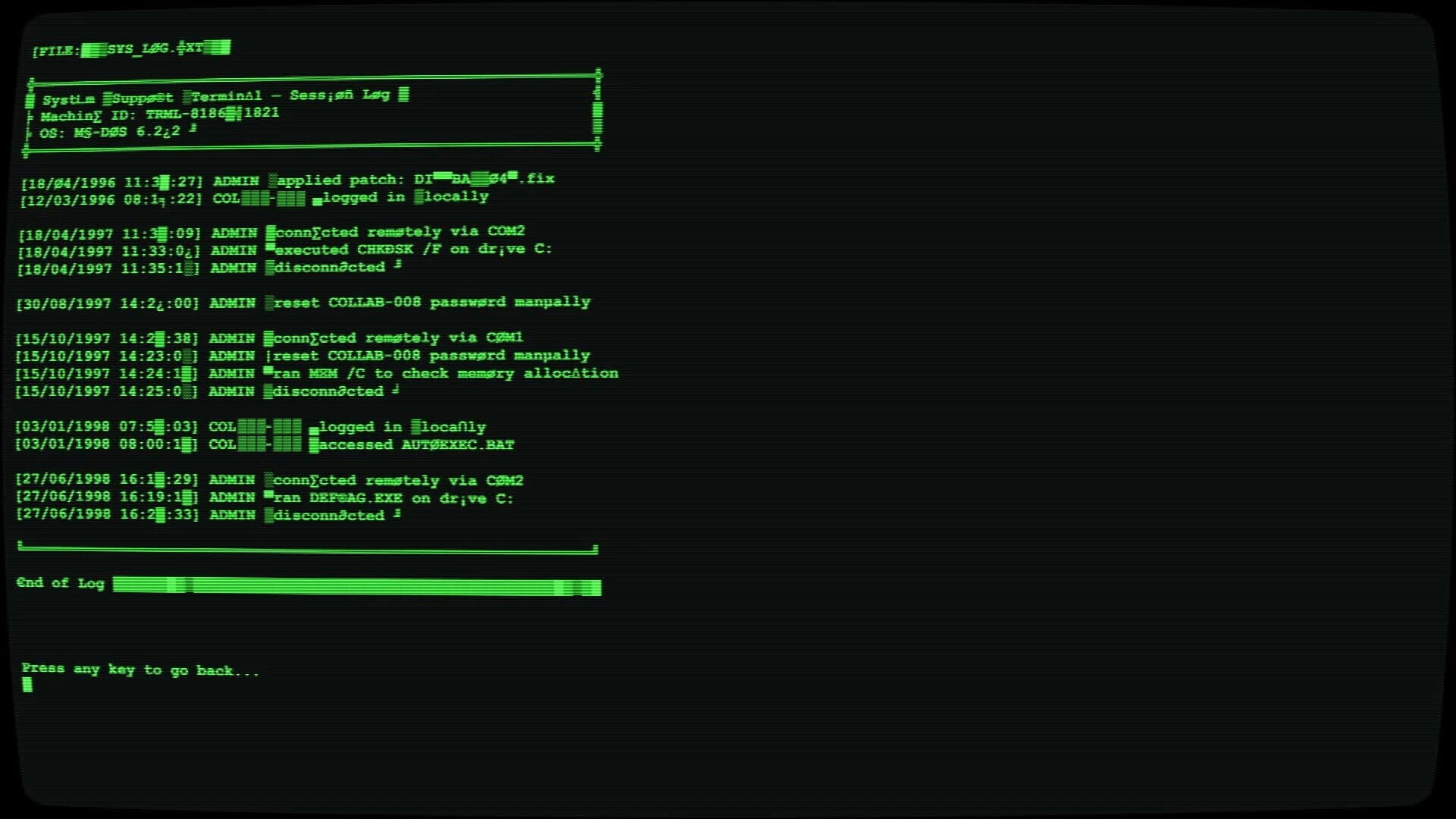 Unknown Terminal screenshot 1