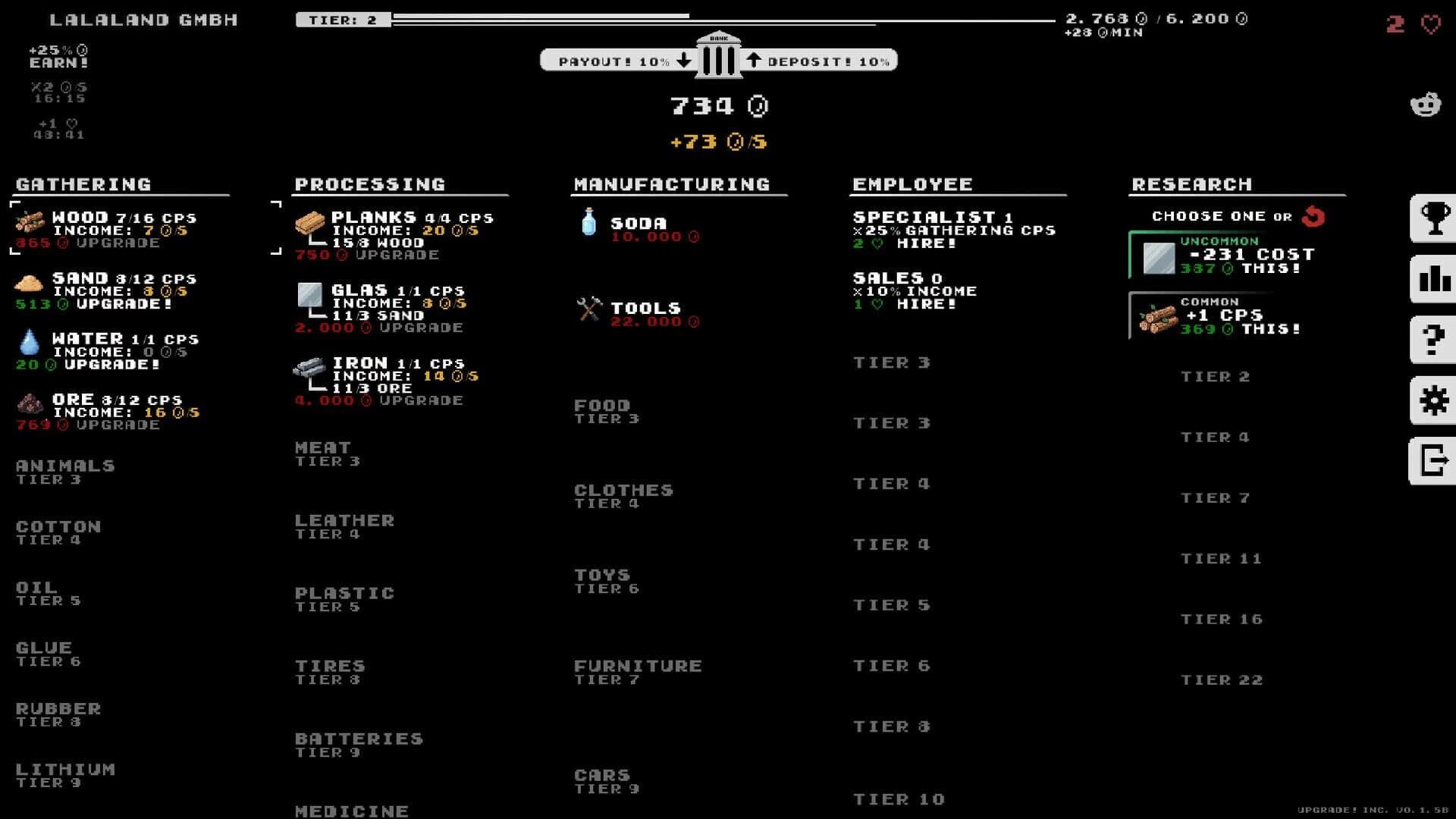 Upgrade! Inc. screenshot 2