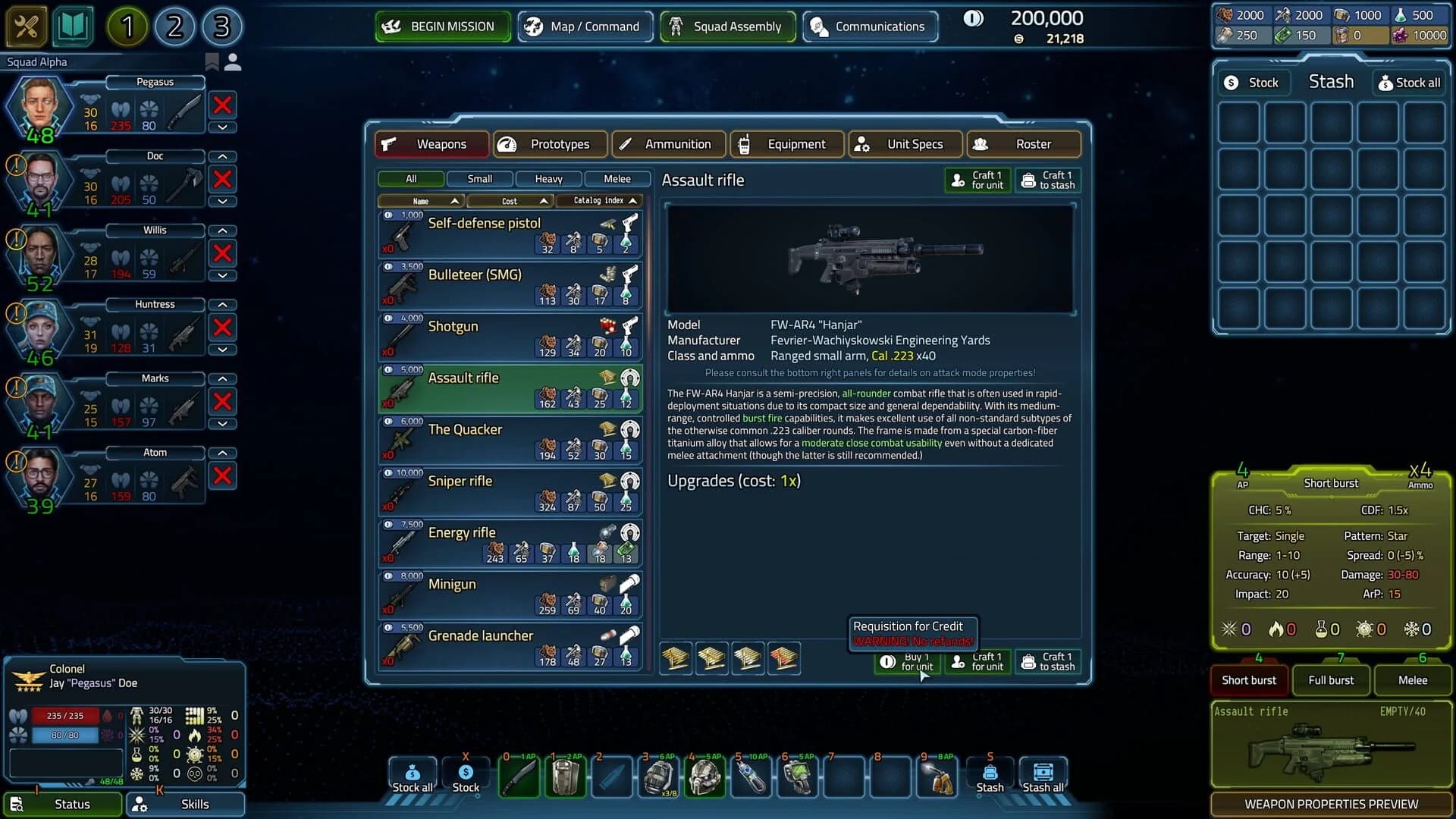 USC: Counterforce screenshot 3